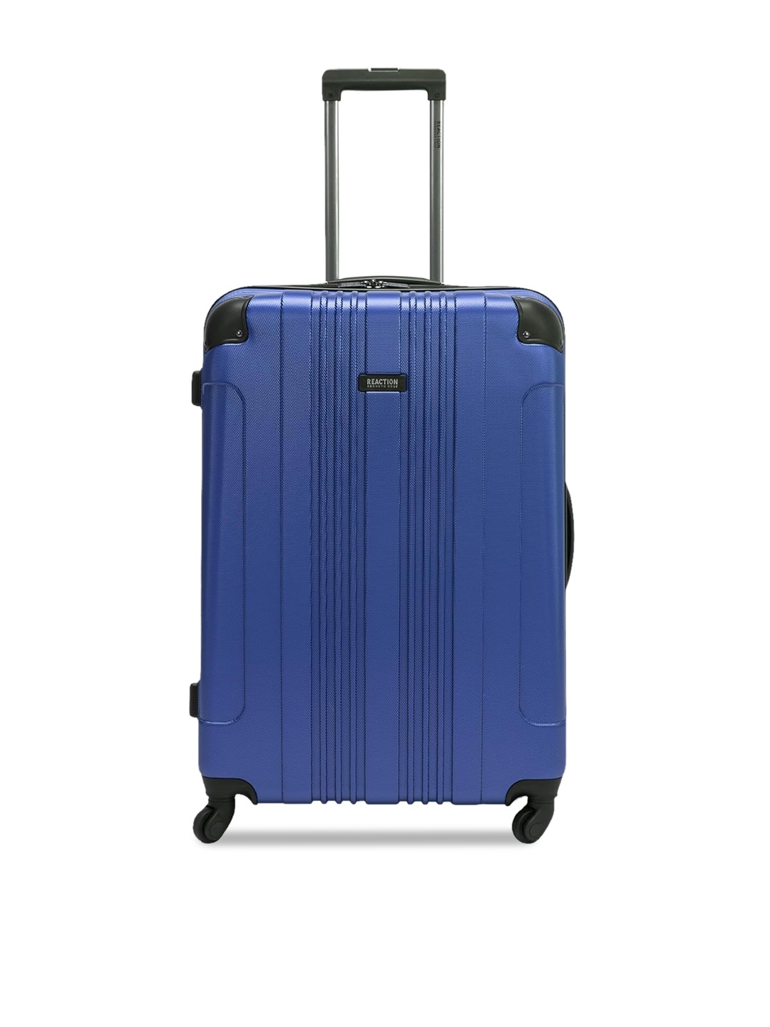 

Kenneth Cole Textured Hard-Sided Large Trolley Suitcase, Navy blue