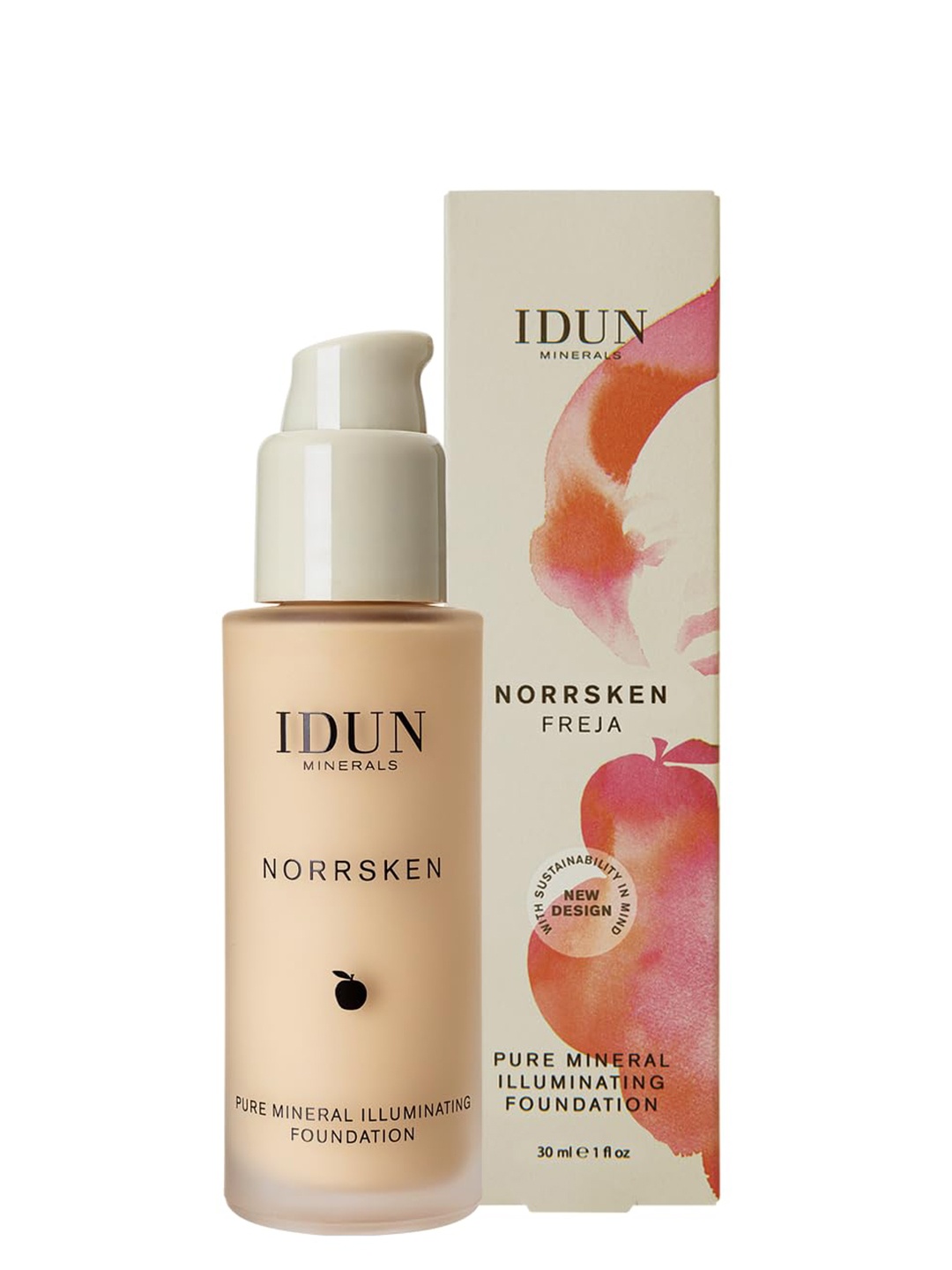 

Idun Minerals Norrsken Pure Mineral Illuminating Foundation 30 ml - Freja, Beige