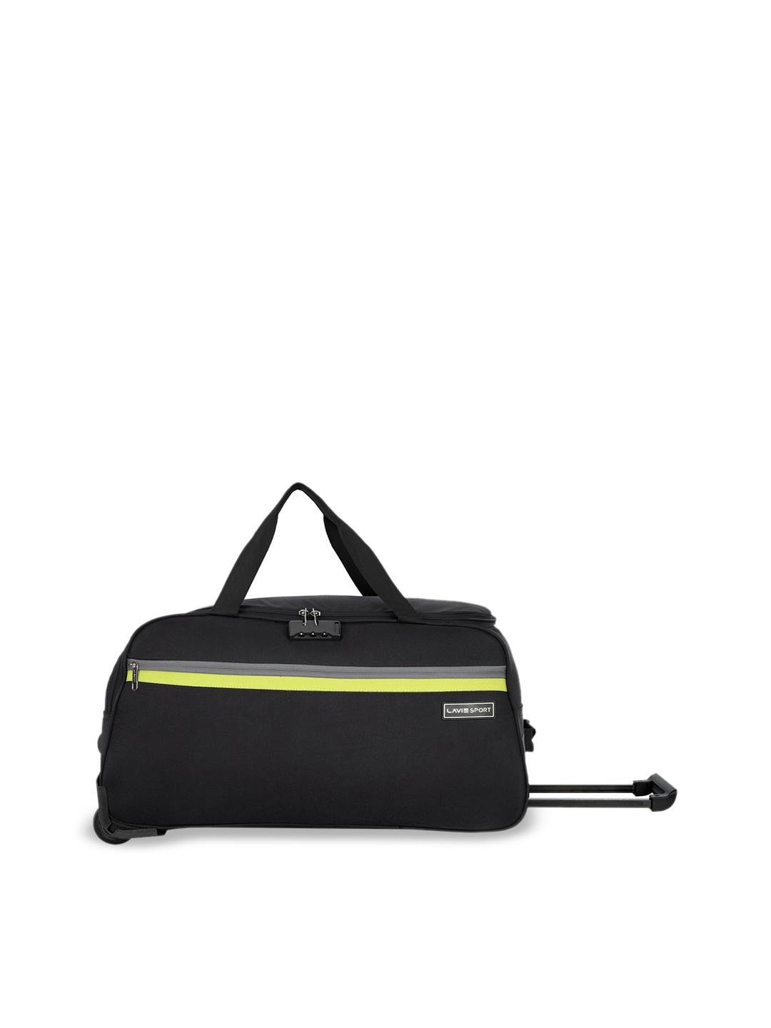 

LAVIE SPORT Unisex Anti-Theft Wheel Duffle Bag, Black