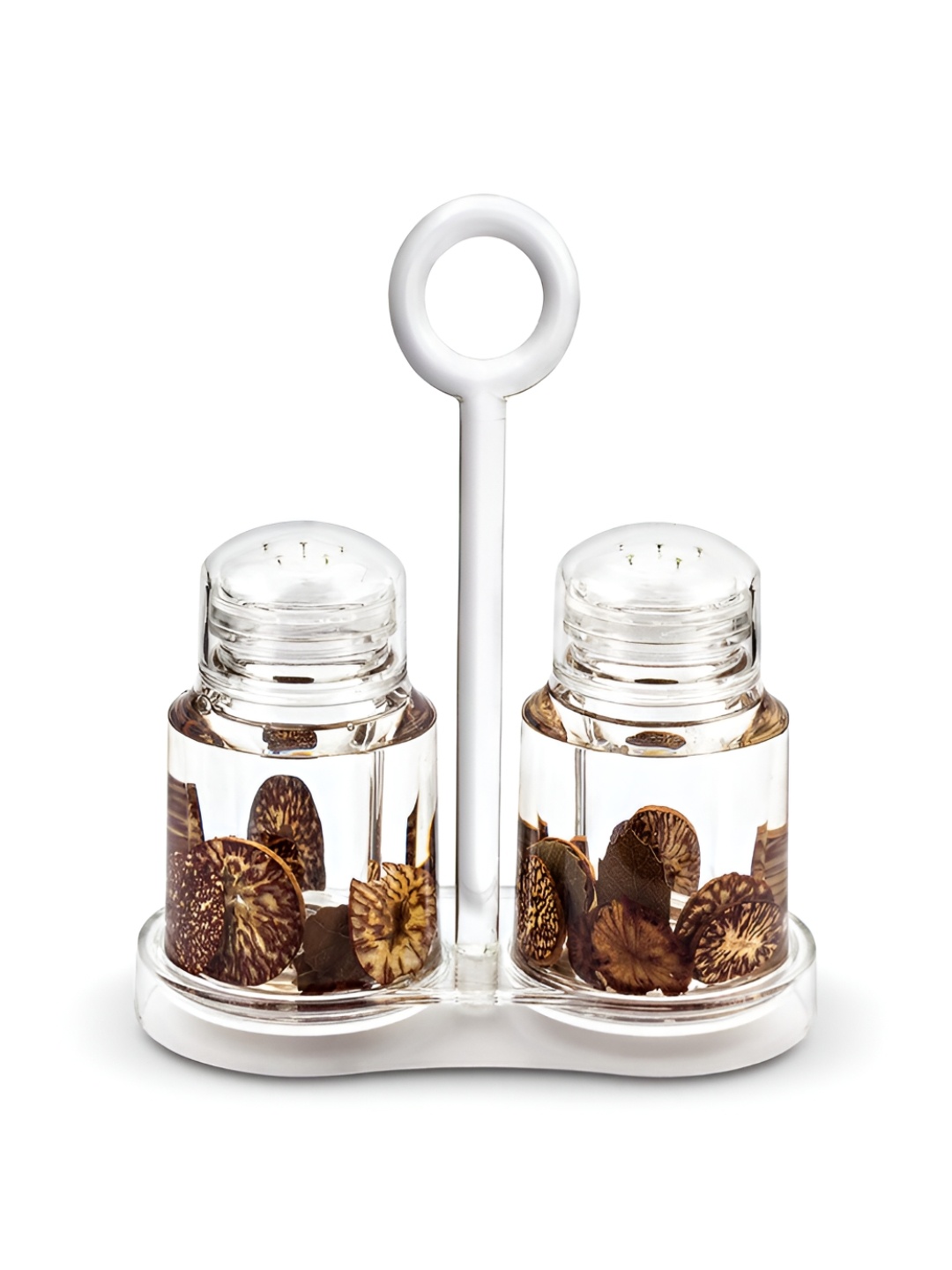

Freelance White Salt And Pepper Holder
