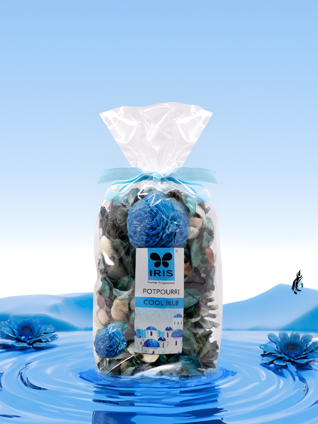 

Iris Potpourri 2 Pieces Home Fragrances Set 140gm each, Blue