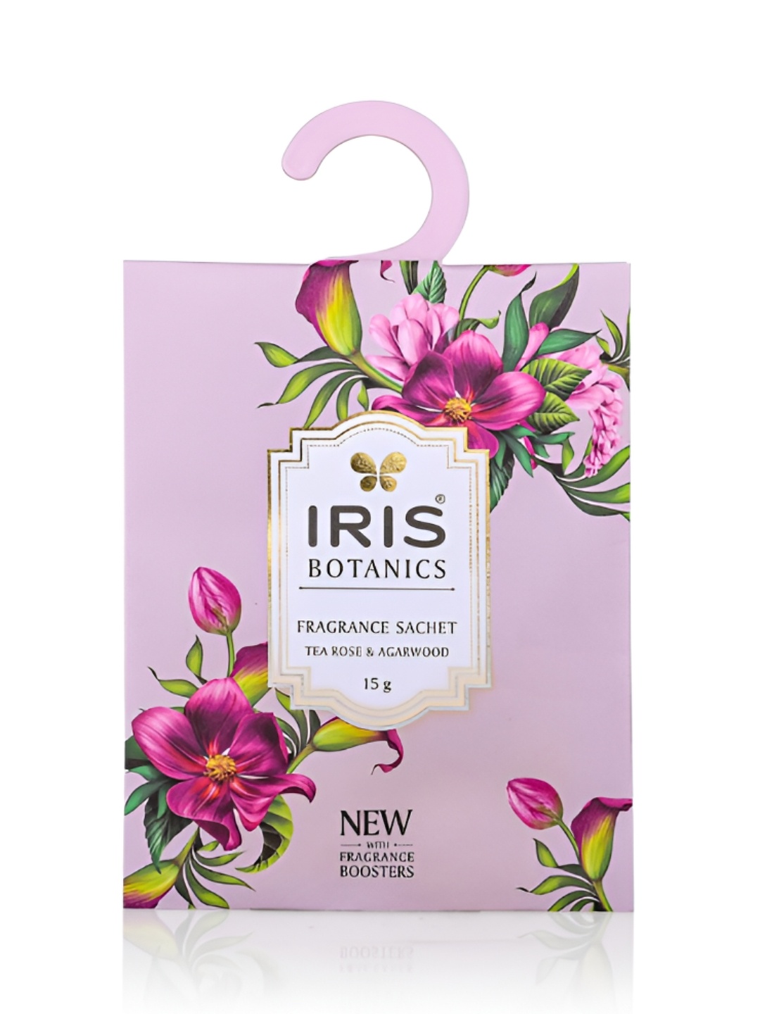 

Iris Botanics 3 Pieces Tea Rose & Agarwood Fragrance Sachet 15gm, Pink