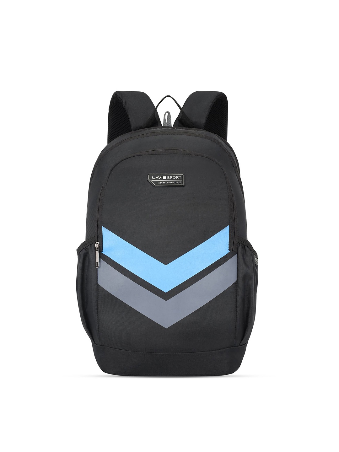 

LAVIE SPORT Unisex Colourblocked Backpack -Up to 16 inch, Black