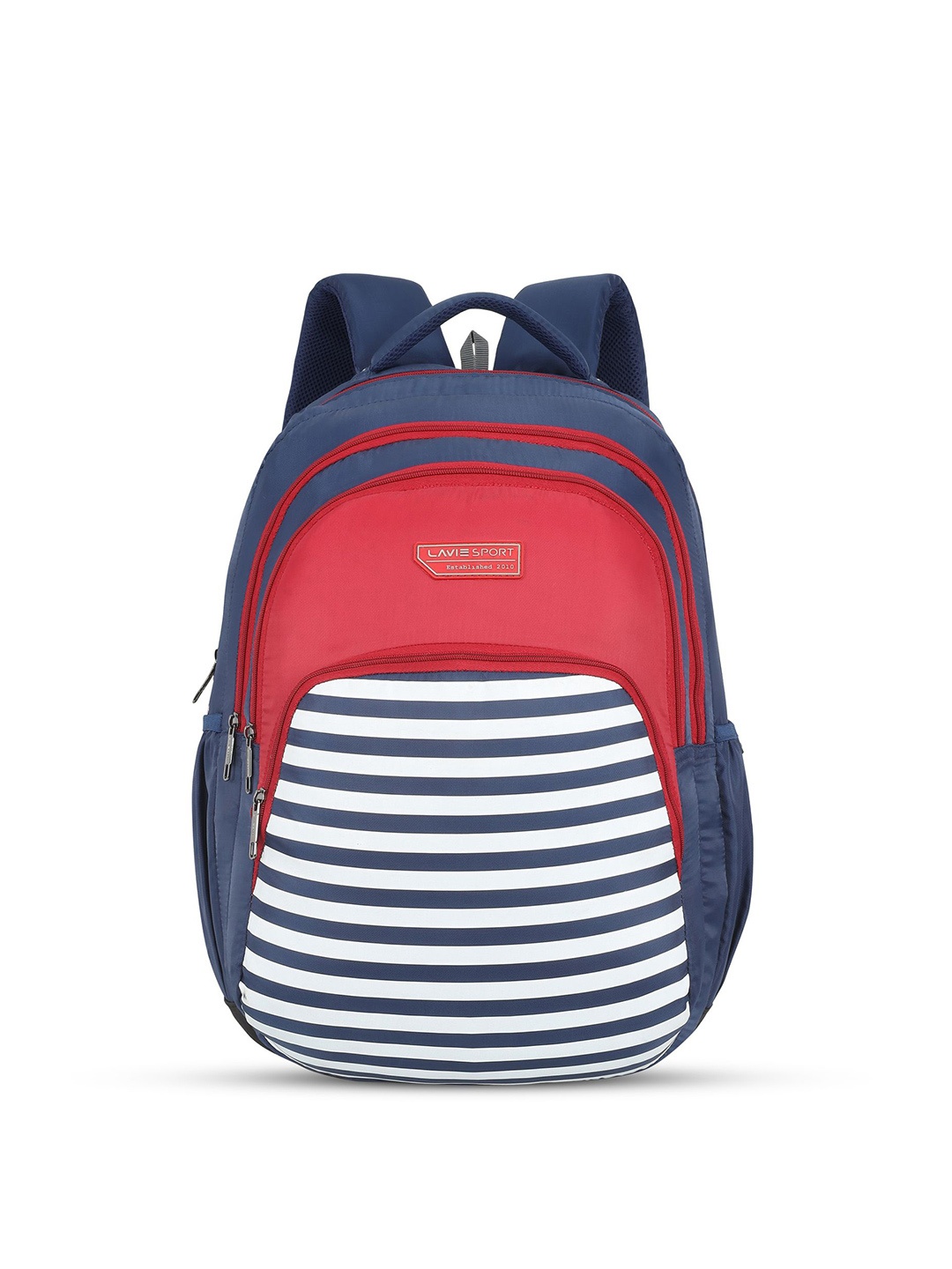 

LAVIE SPORT Unisex Striped Backpack, Blue