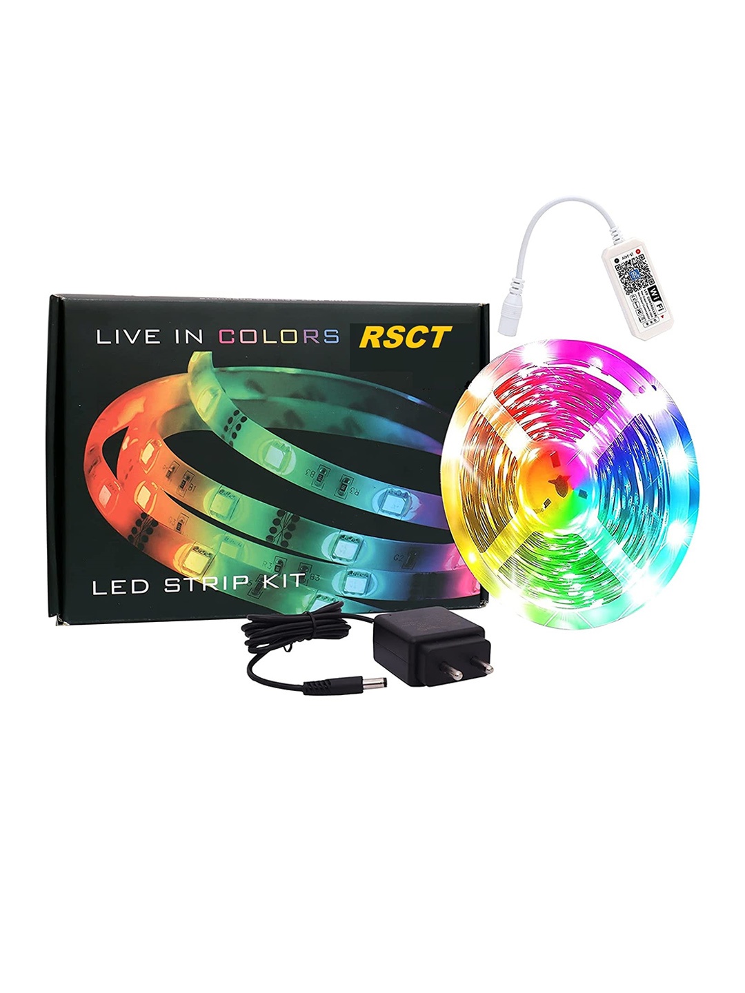 

daybetter Blue & Pink Smart Wi-Fi RGB Rope LED Strip Lights Compatible with Alexa Google