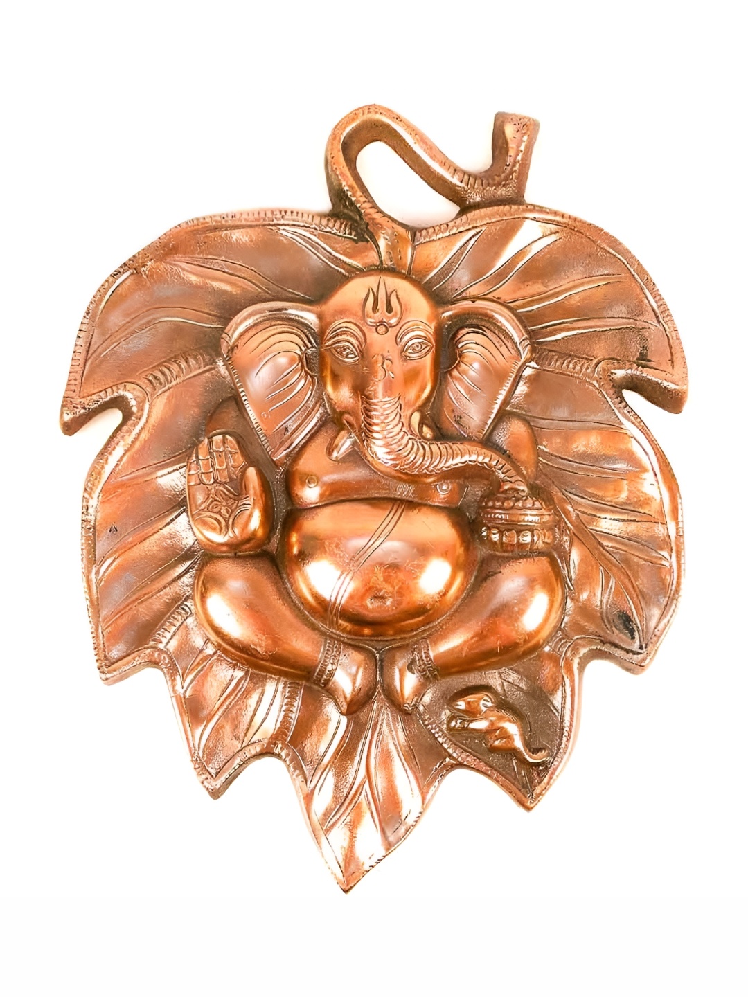 

apka mart Copper Toned Lord Ganesh Wall Hanging