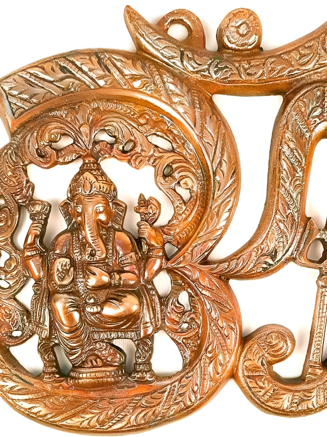 

apka mart Copper Coloured Ganesh Ji Wall Hanging