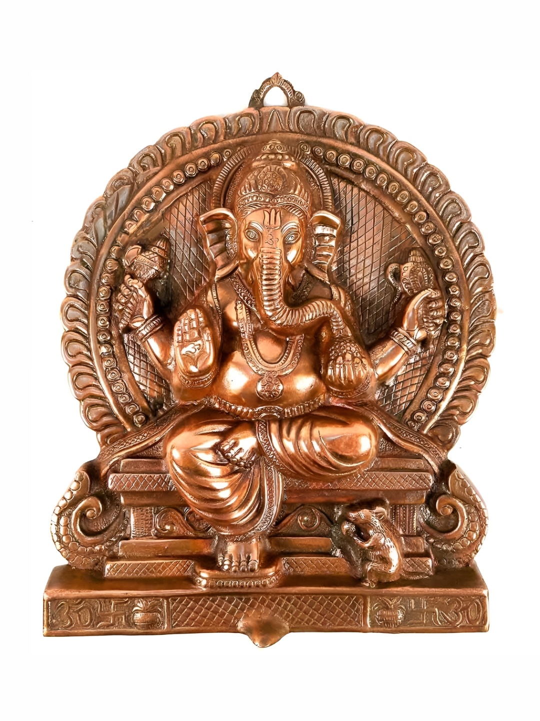 

apka mart Copper Coloured Ganesh Ji Wall Hanging