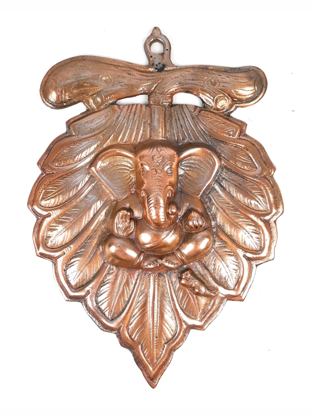 

apka mart Copper Coloured Lord Ganesh Wall Hanging