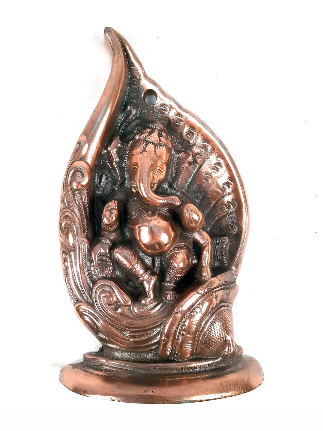 

apka mart Copper Coloured Lord Ganesh Wall Hanging