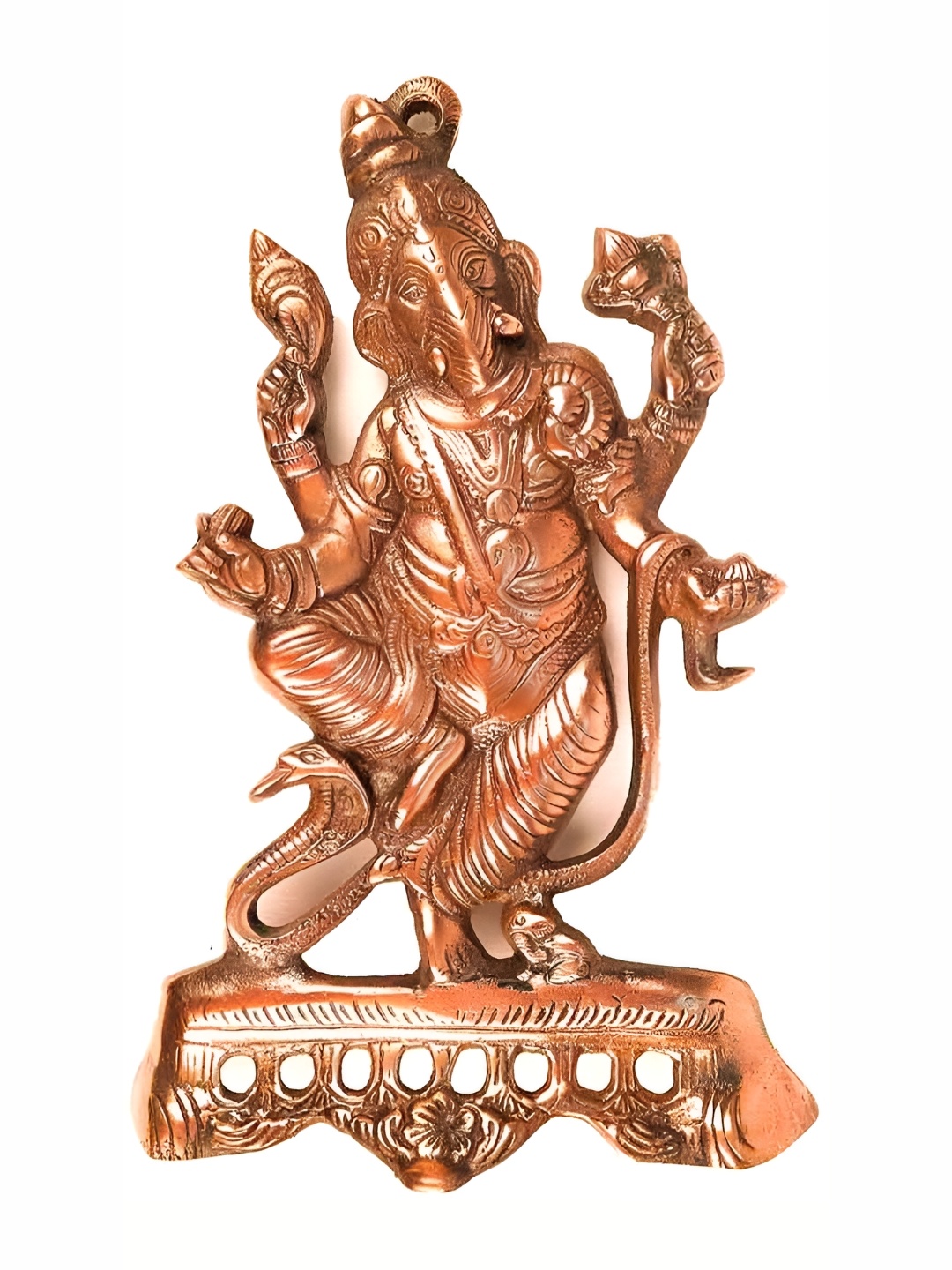 

apka mart Copper Coloured Lord Ganesh Wall Hanging