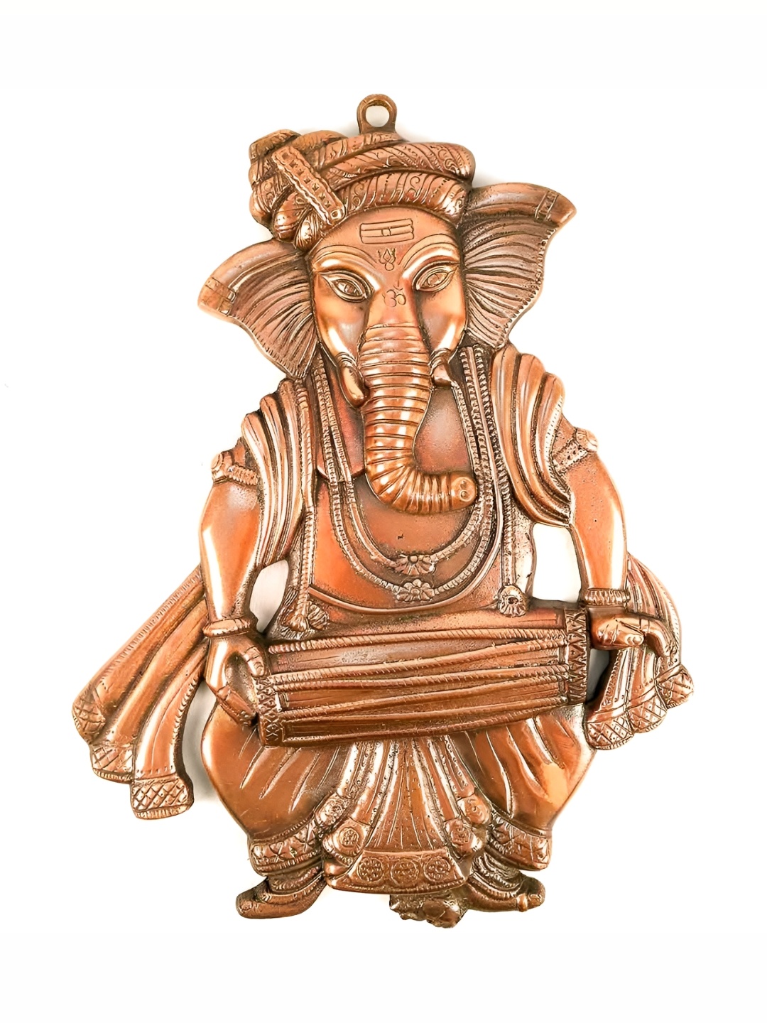 

apka mart Copper Coloured Lord Ganesh Wall Hanging