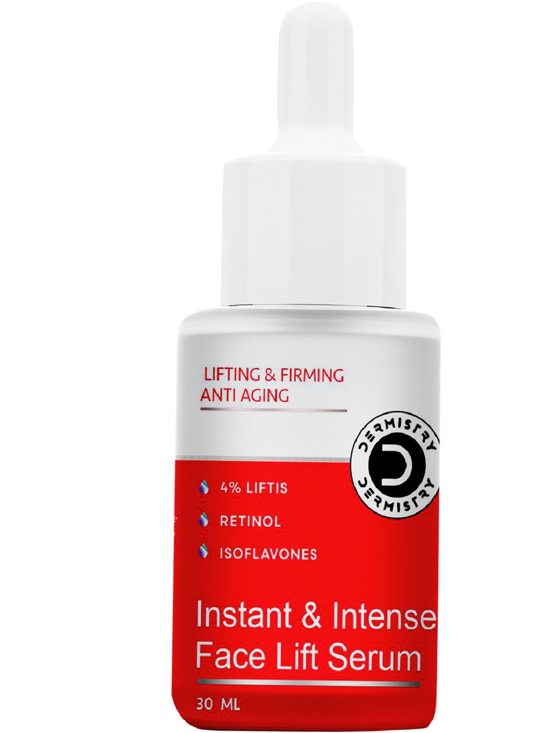 

Vigini Dermistry Instant & Intense Face Lift Serum with Retinol - 30ml, Red