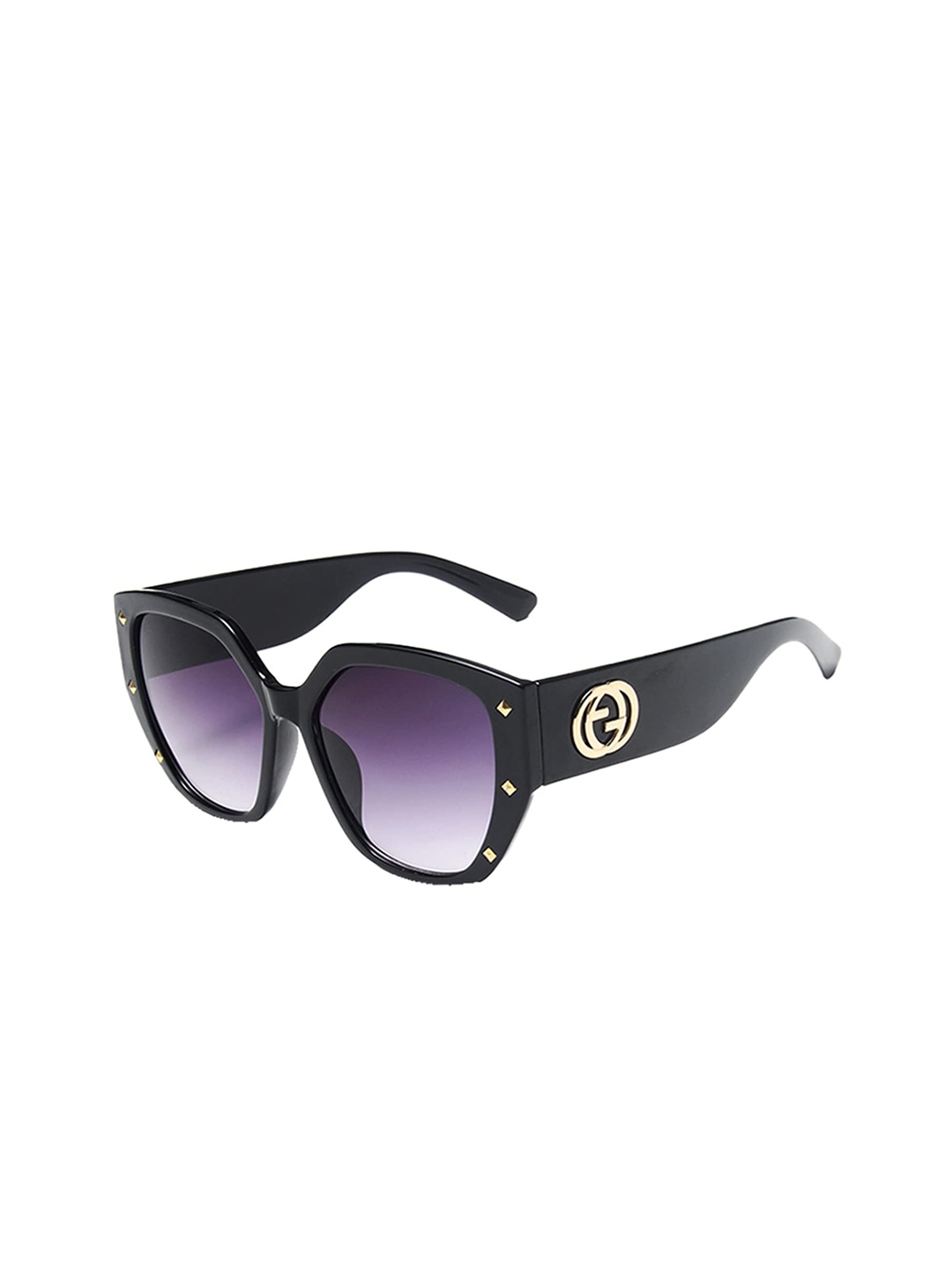 

SYGA Unisex Square Sunglasses With UV Protected Lens GogglesMen-C9, Purple