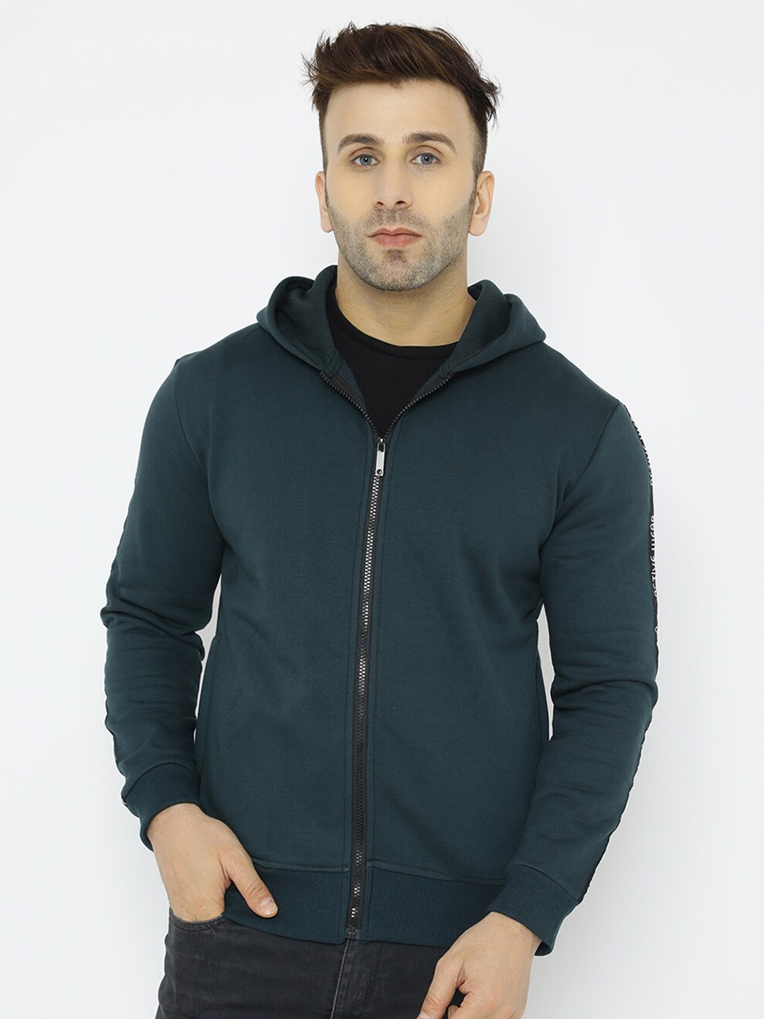 

WELL QUALITY Hooded Sweatshirt, Blue