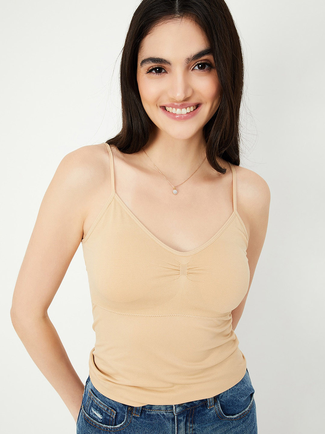 

max Cover Up Non Padded Camisole, Nude
