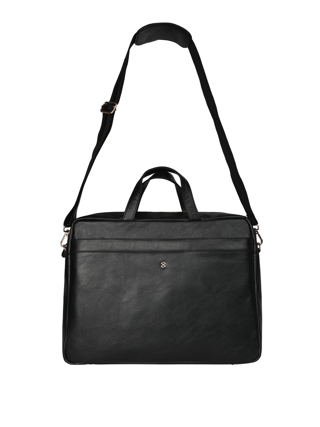 

HORRA Unisex PU Laptop Bag, Black