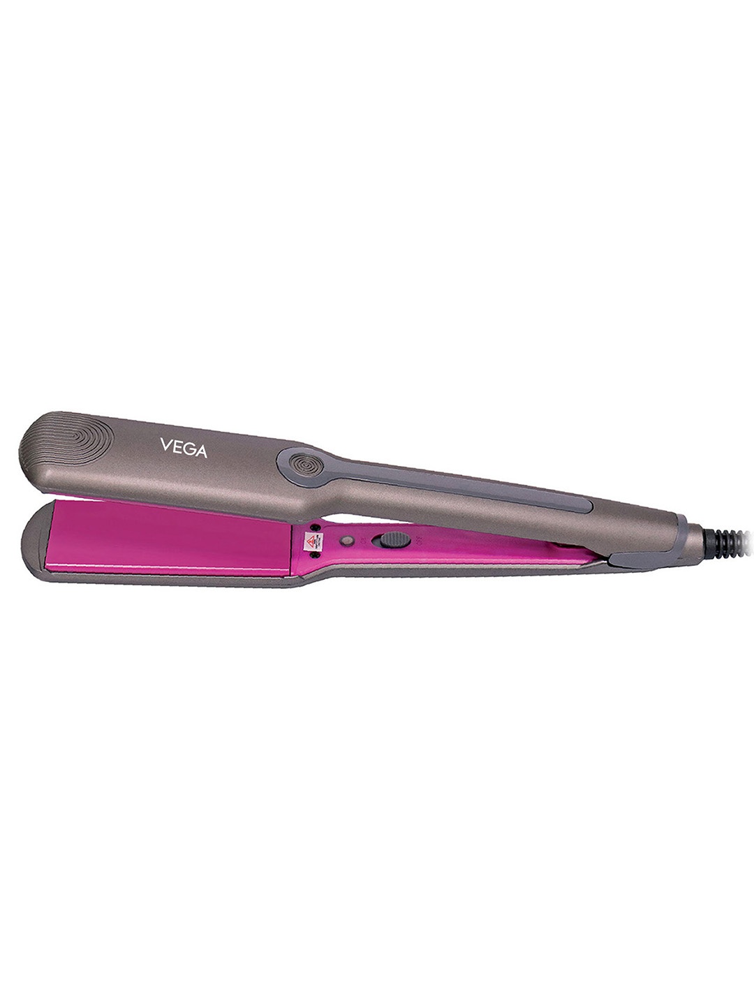 

VEGA VHSH-25 Ultra Shine Hair Straightener with Wide Ceramic Coated Plates - Black & Pink