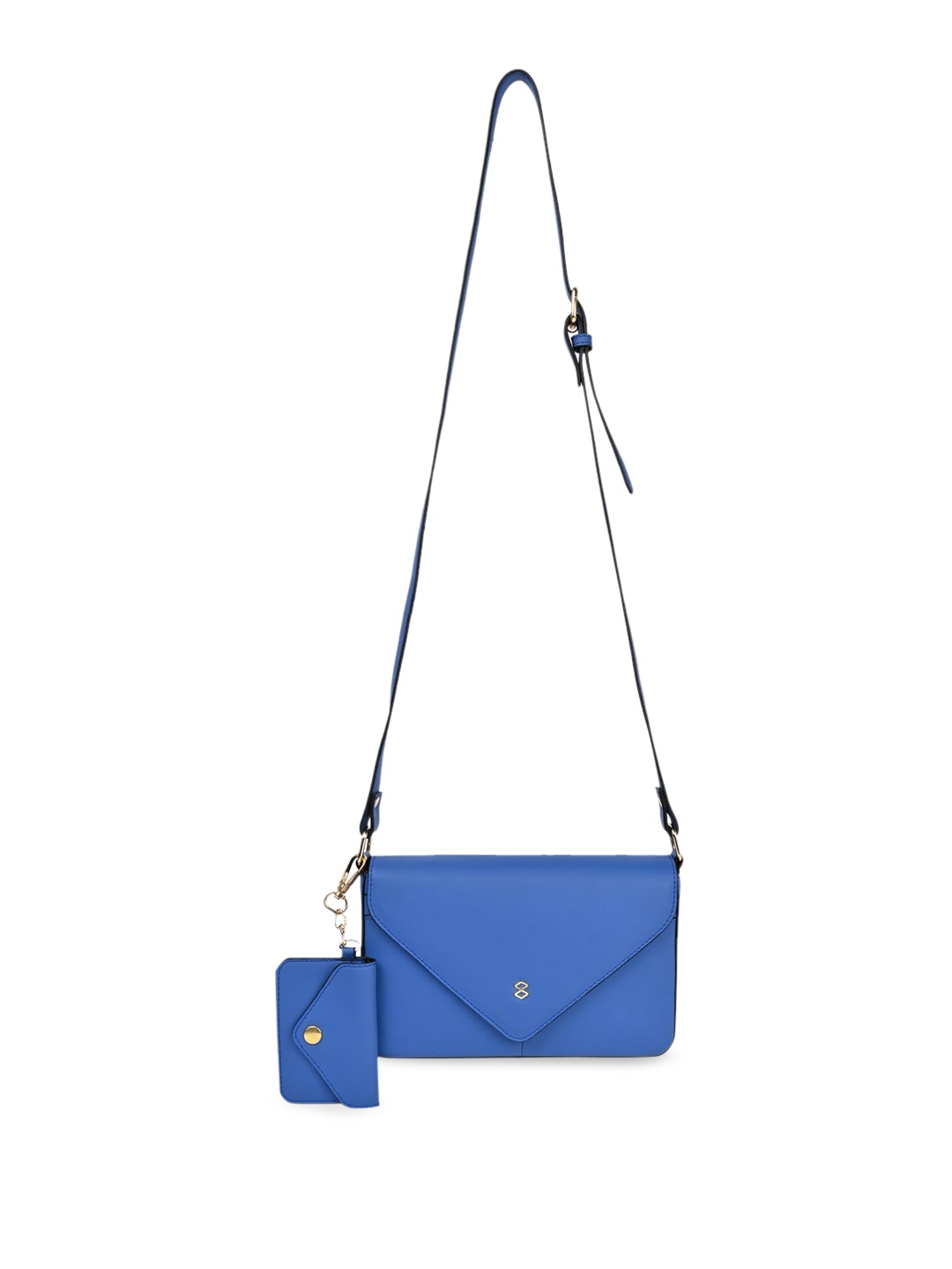 

HORRA Structured Envelope Sling Bag, Blue