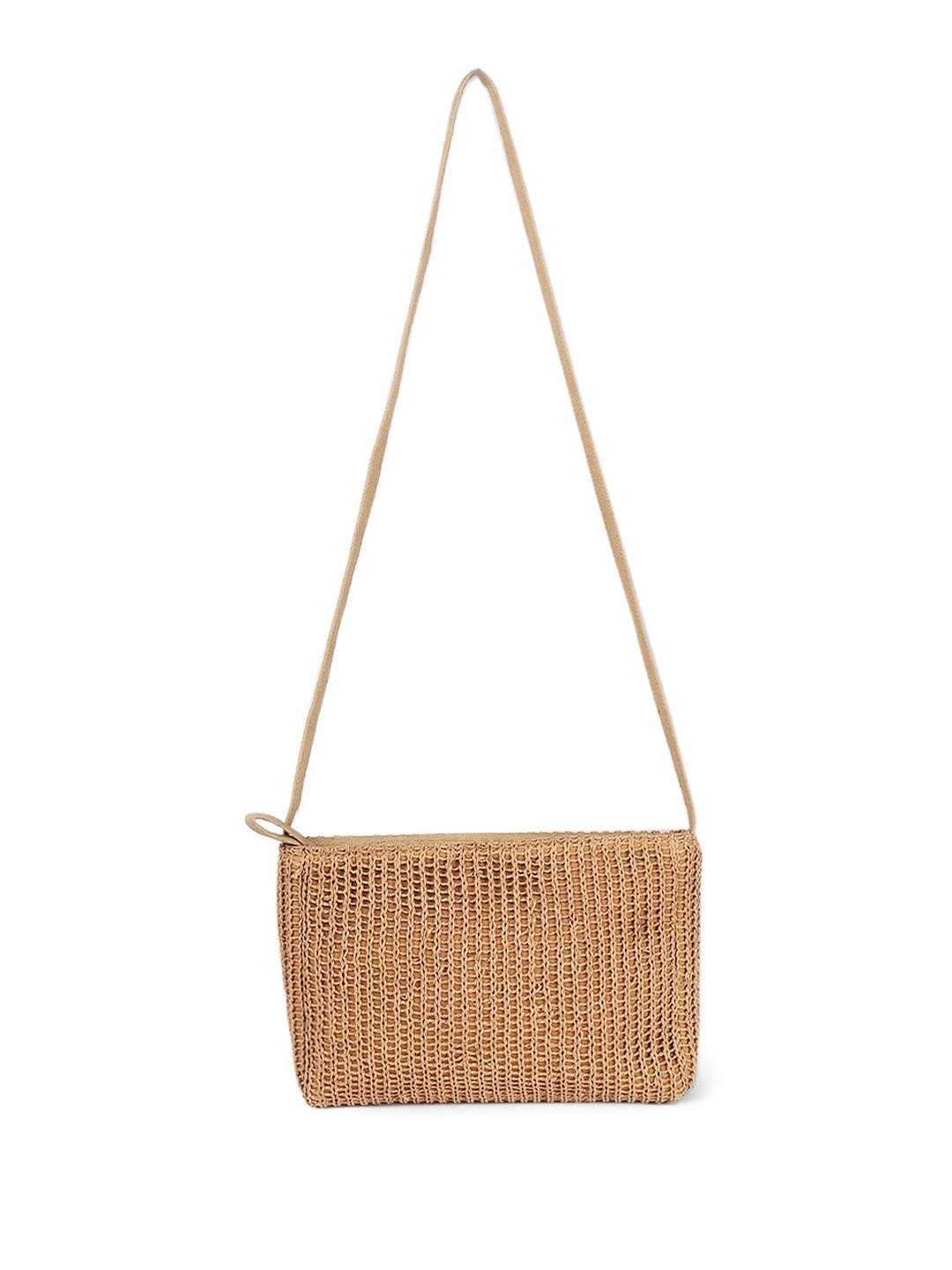 

Mast & Harbour Structured Sling Bag, Brown