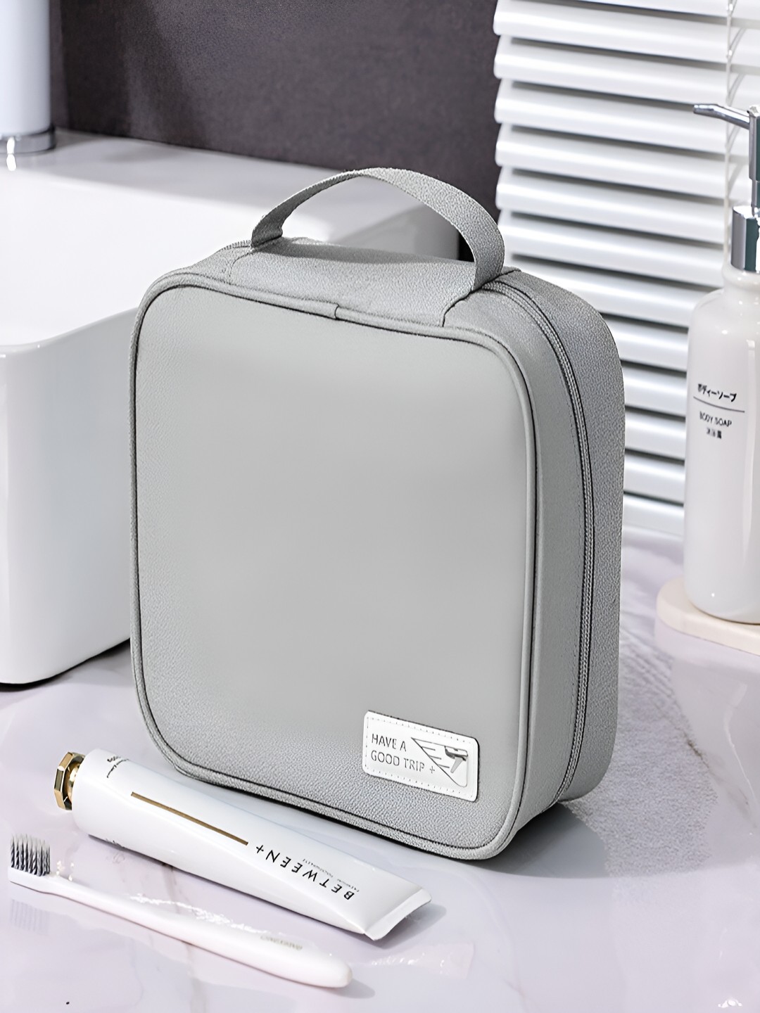 

Kuber Industries Grey Makeup Organizer