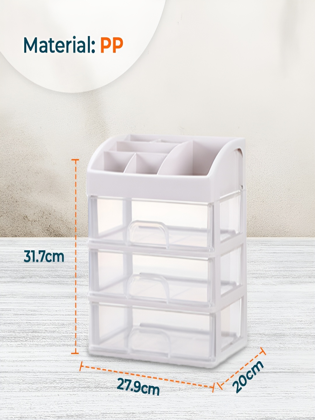 

Kuber Industries White Water Resistant Multi Purpose Organiser