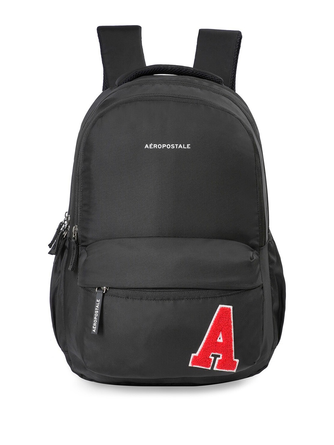

Aeropostale Unisex Brand Logo Printed Backpack, Black