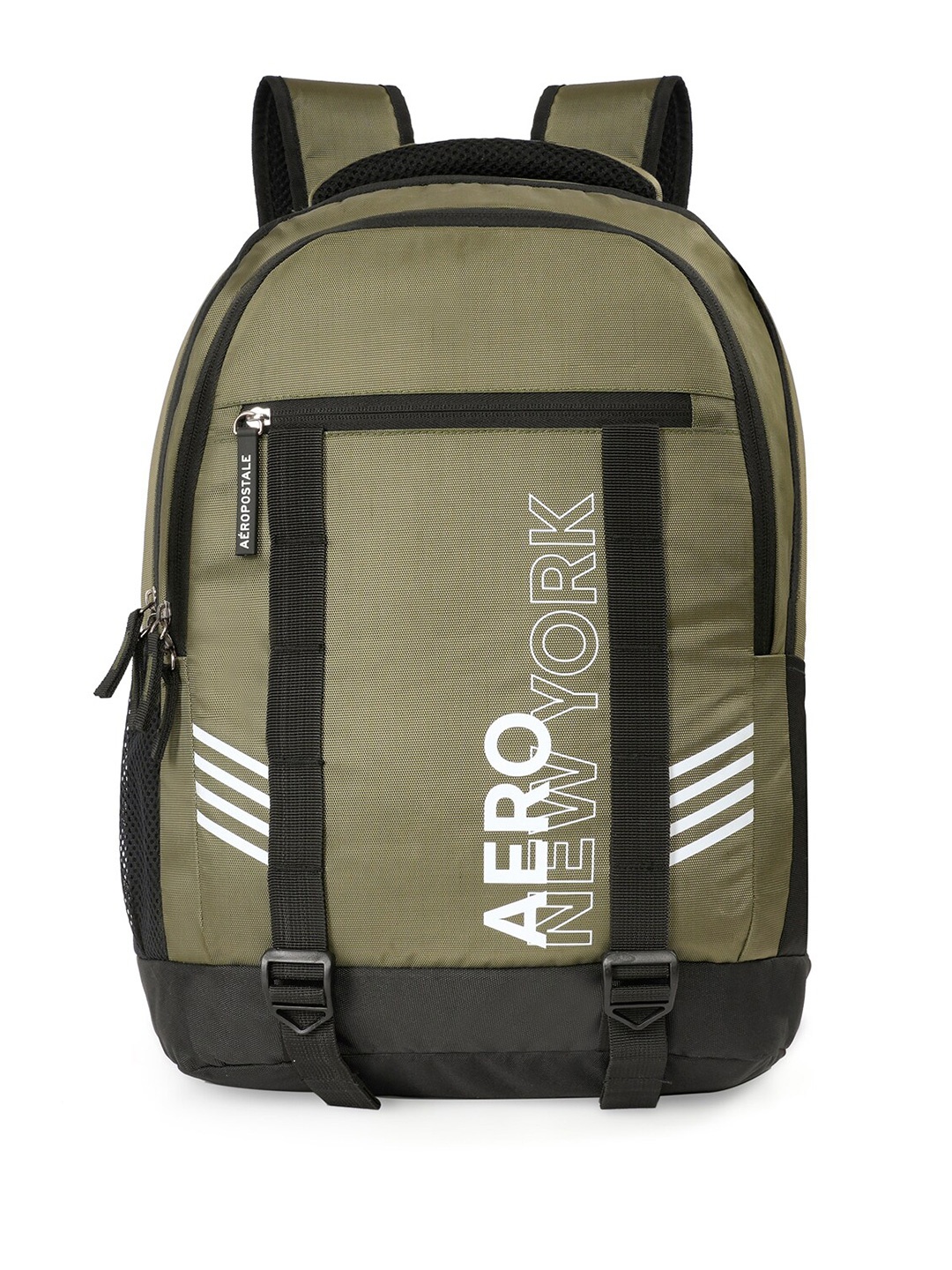 

Aeropostale Leighton Unisex Typography Printed Backpack, Olive