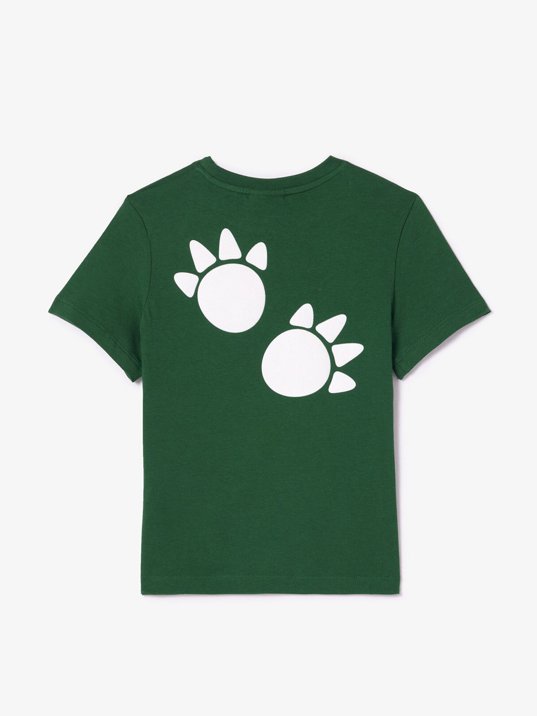 

Lacoste Kids Typography Printed Cotton T-shirt, Green