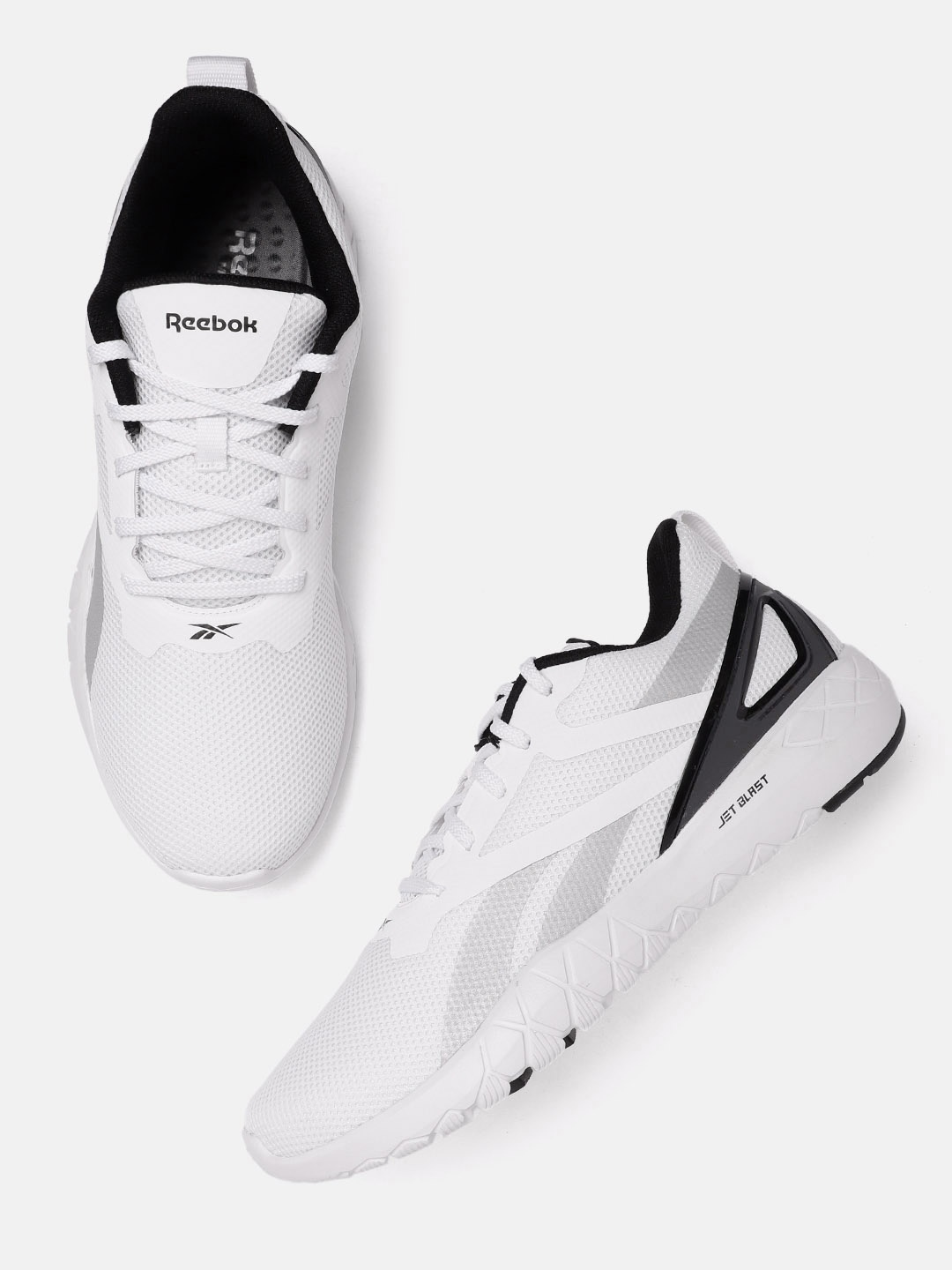

Reebok Men Woven Design Marco Walking Shoes, White
