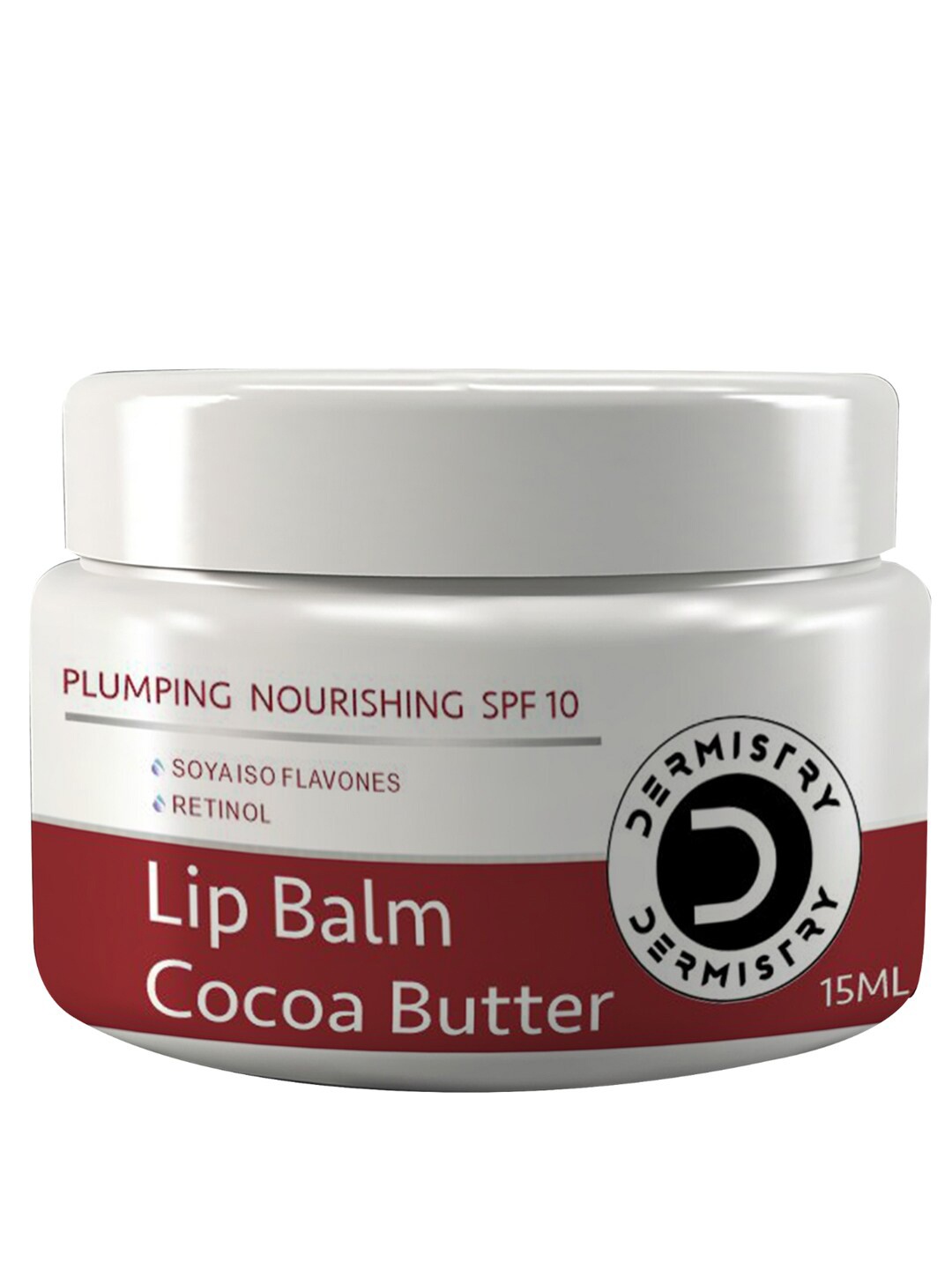 

Vigini Dermistry Cocoa Butter Tinted Glossy Plumper Lip Balm SPF 10 - 15ml, Brown
