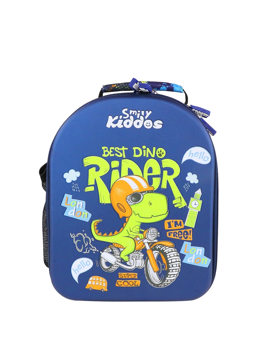 

Smily Kiddos Kids Graphic Printed Backpack, Blue