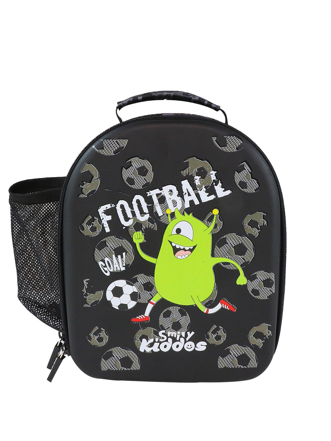 

Smily Kiddos Kids Graphic Printed Backpack, Black