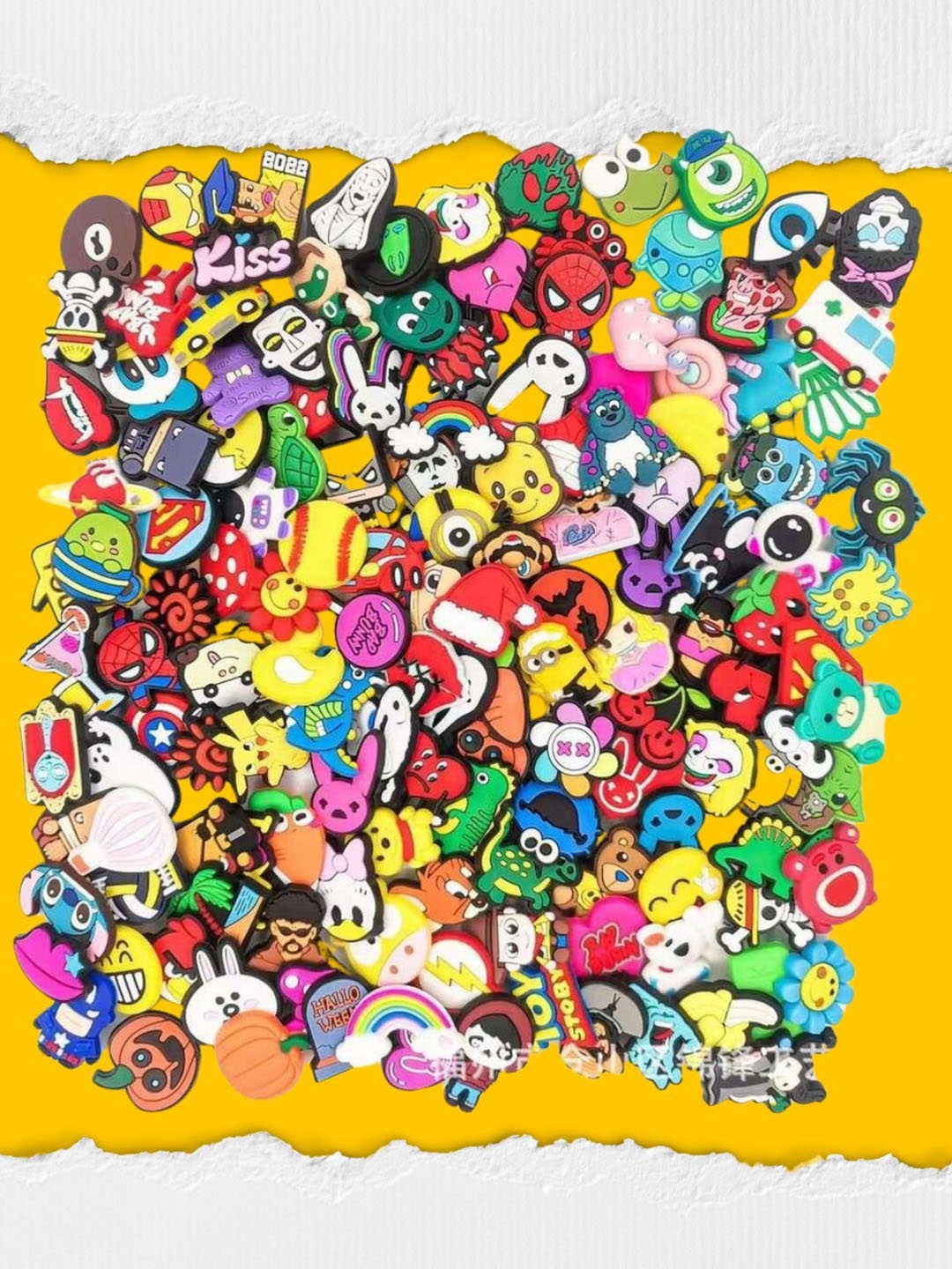 

Pinapes Set Of 6 Assorted Jibbitz Shoe Charms