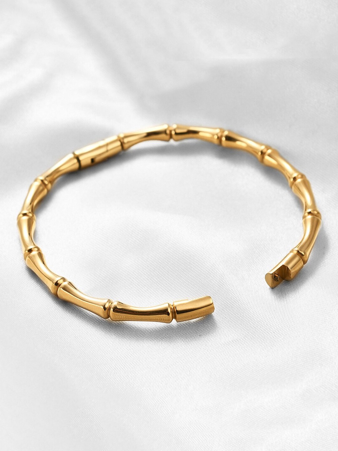 

Peora Women Gold-Plated Kada Bracelet