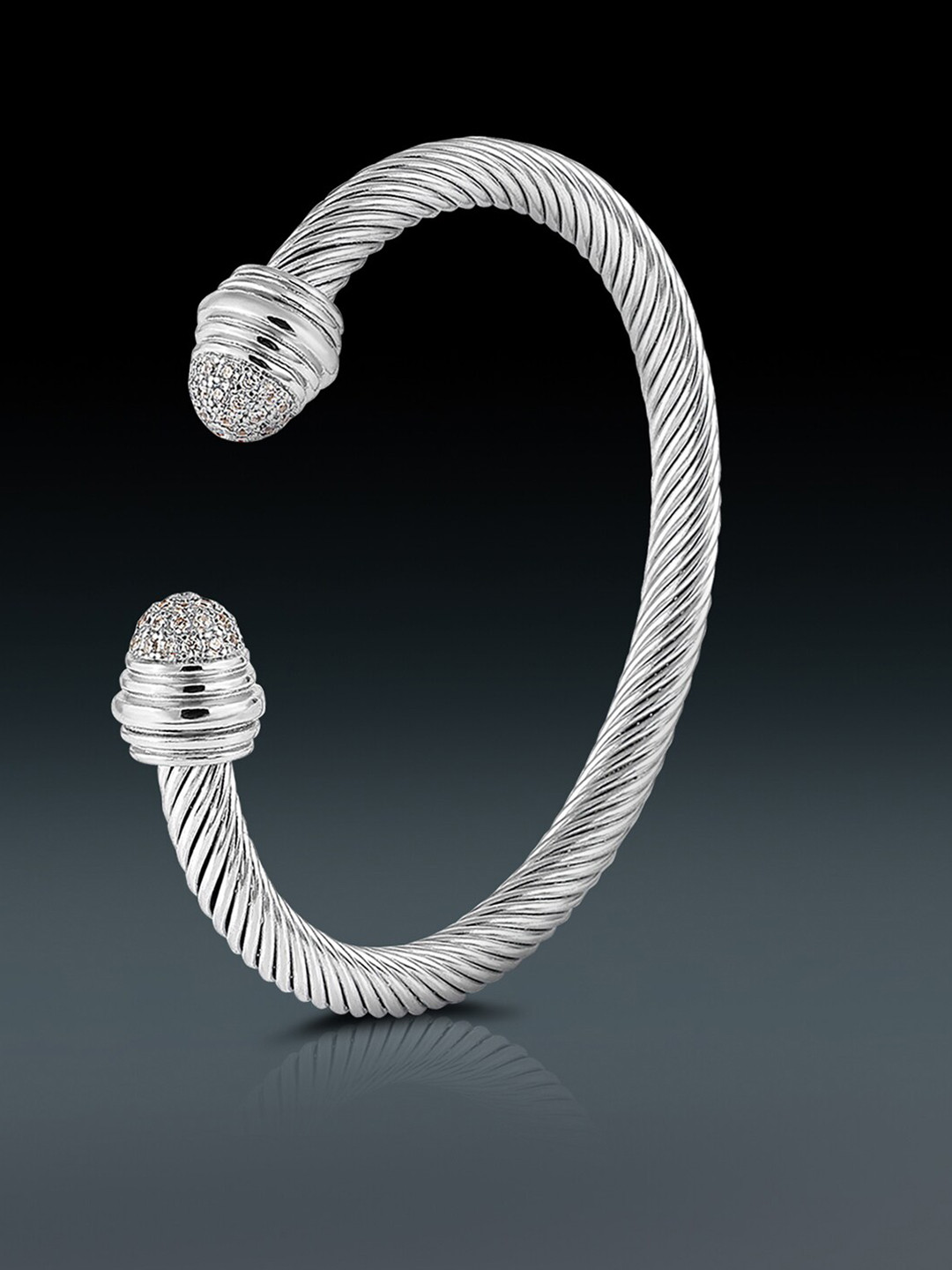 

Peora Silver-Plated Cuff Bracelet