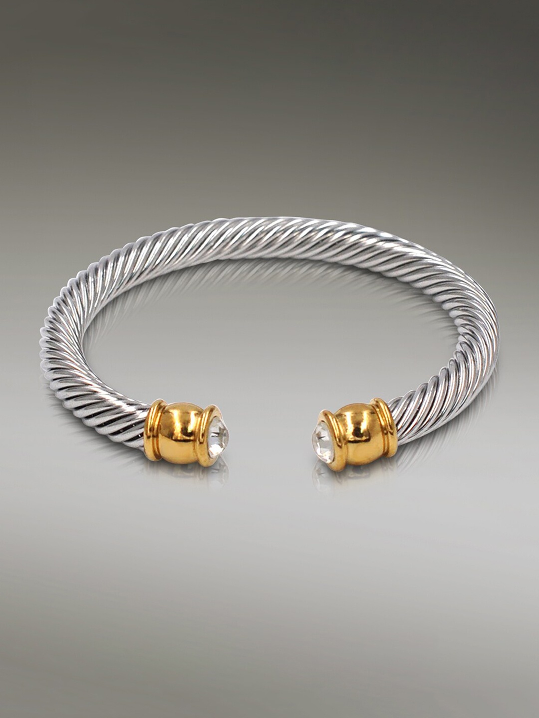 

Peora Silver-Plated Cuff Bracelet, Gold