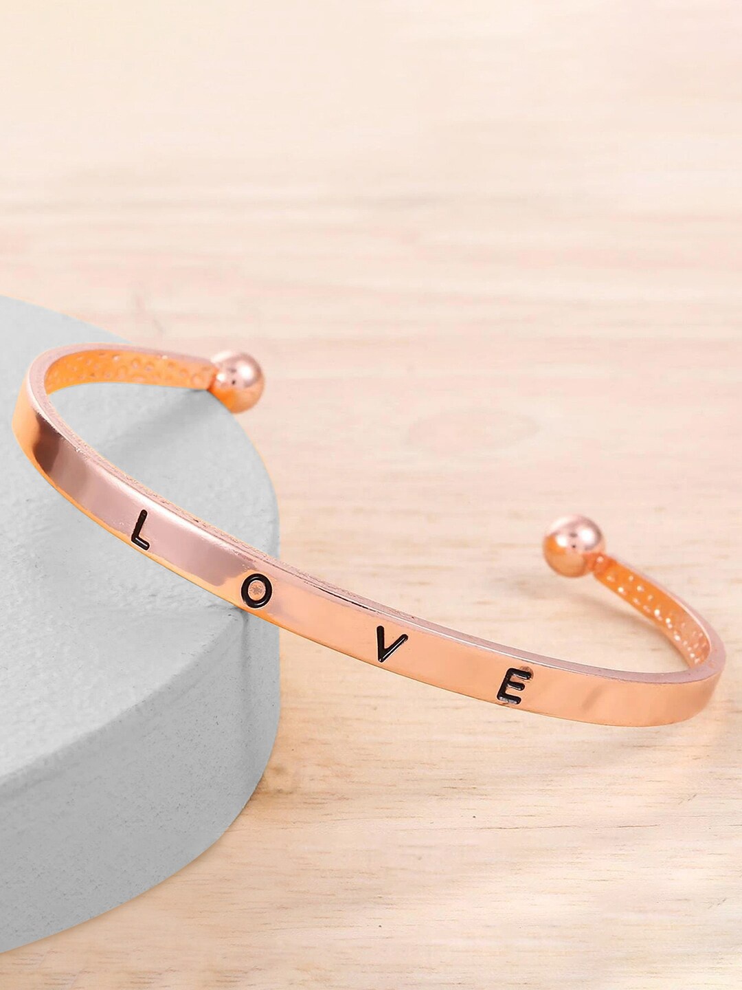

Peora Rose Gold-Plated Cuff Bracelet