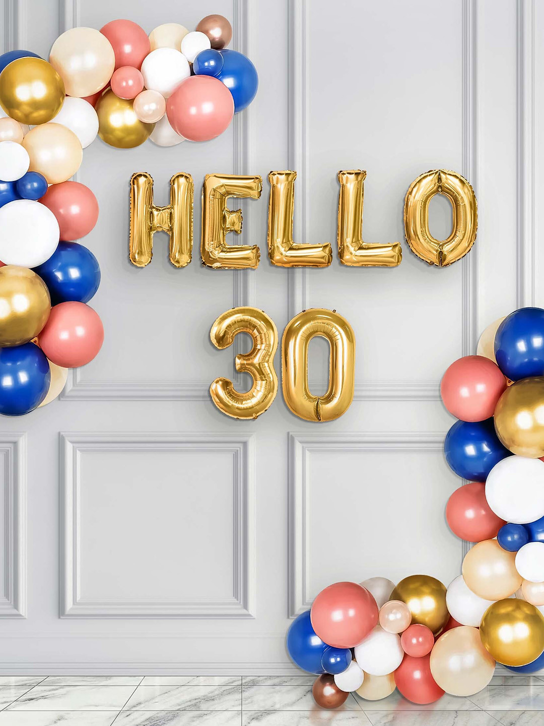 

Special You Blue & Beige 74 Pieces Happy Birthday Decoration Items