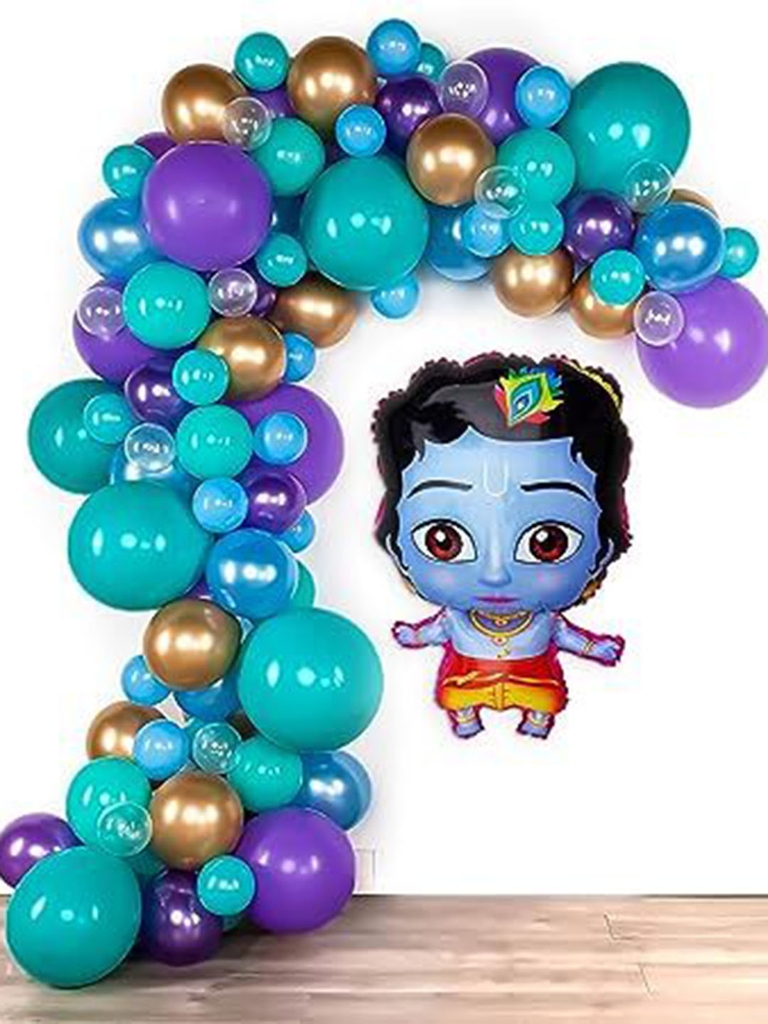 

Special You Blue & Gold-Toned 50Pcs Balloons For Birthday Decoration