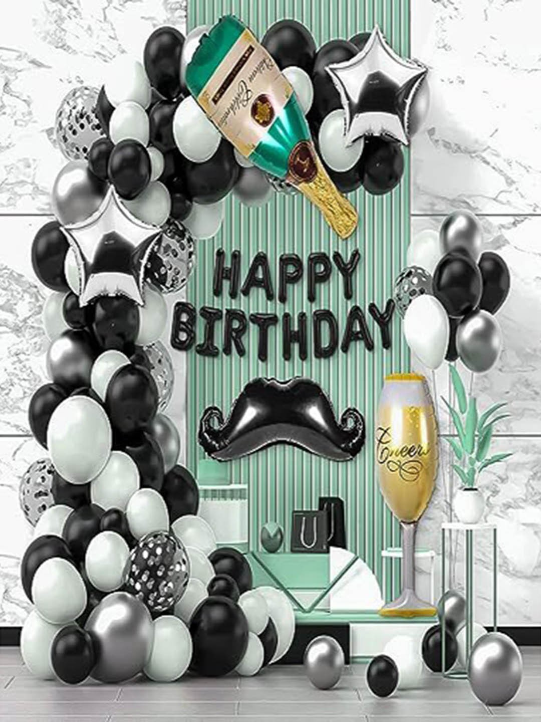 

Special You Balloons For Birthday Decoration, Black