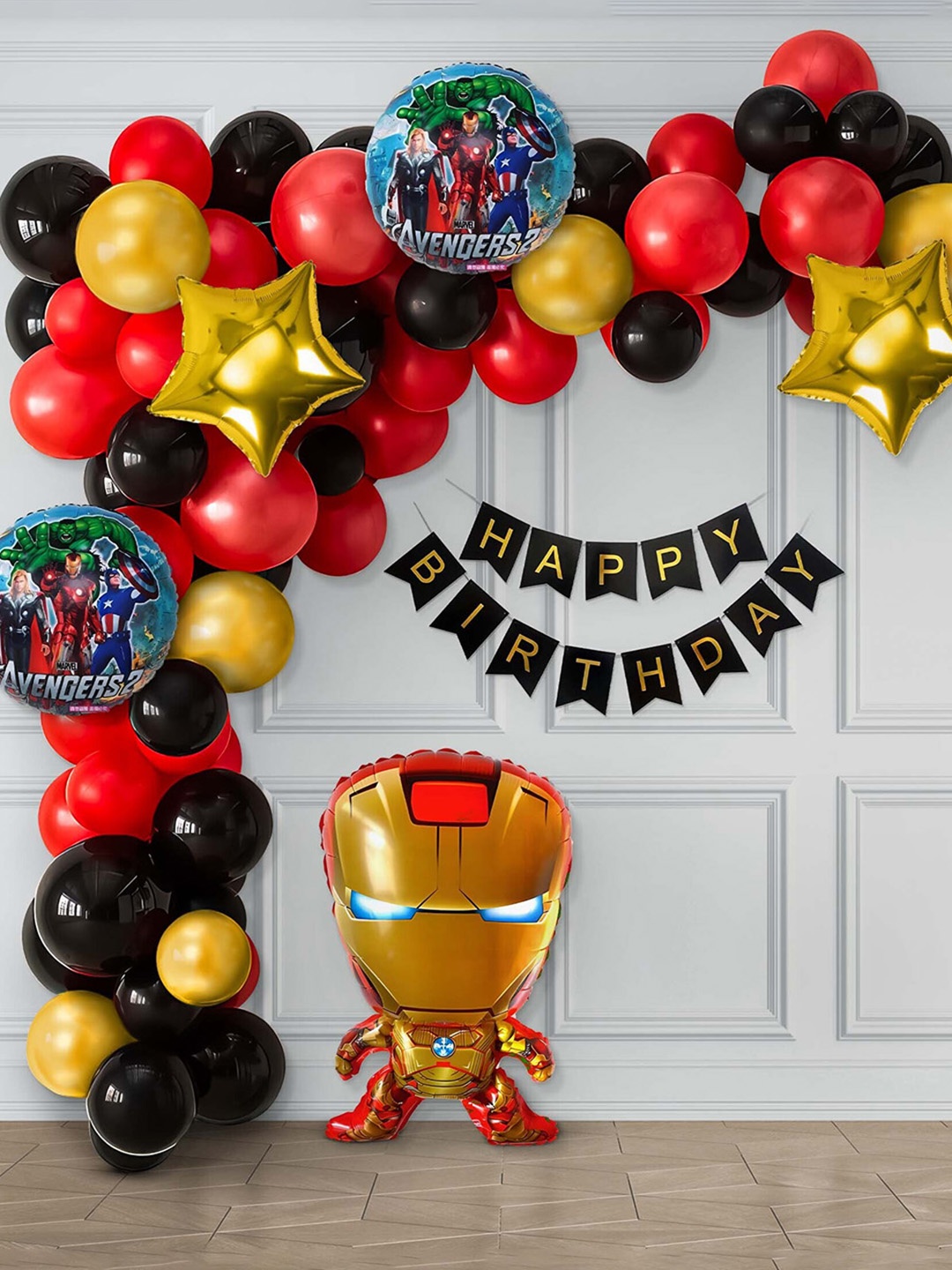 

Special You Red & Black 50 Pieces Balloon Decoration