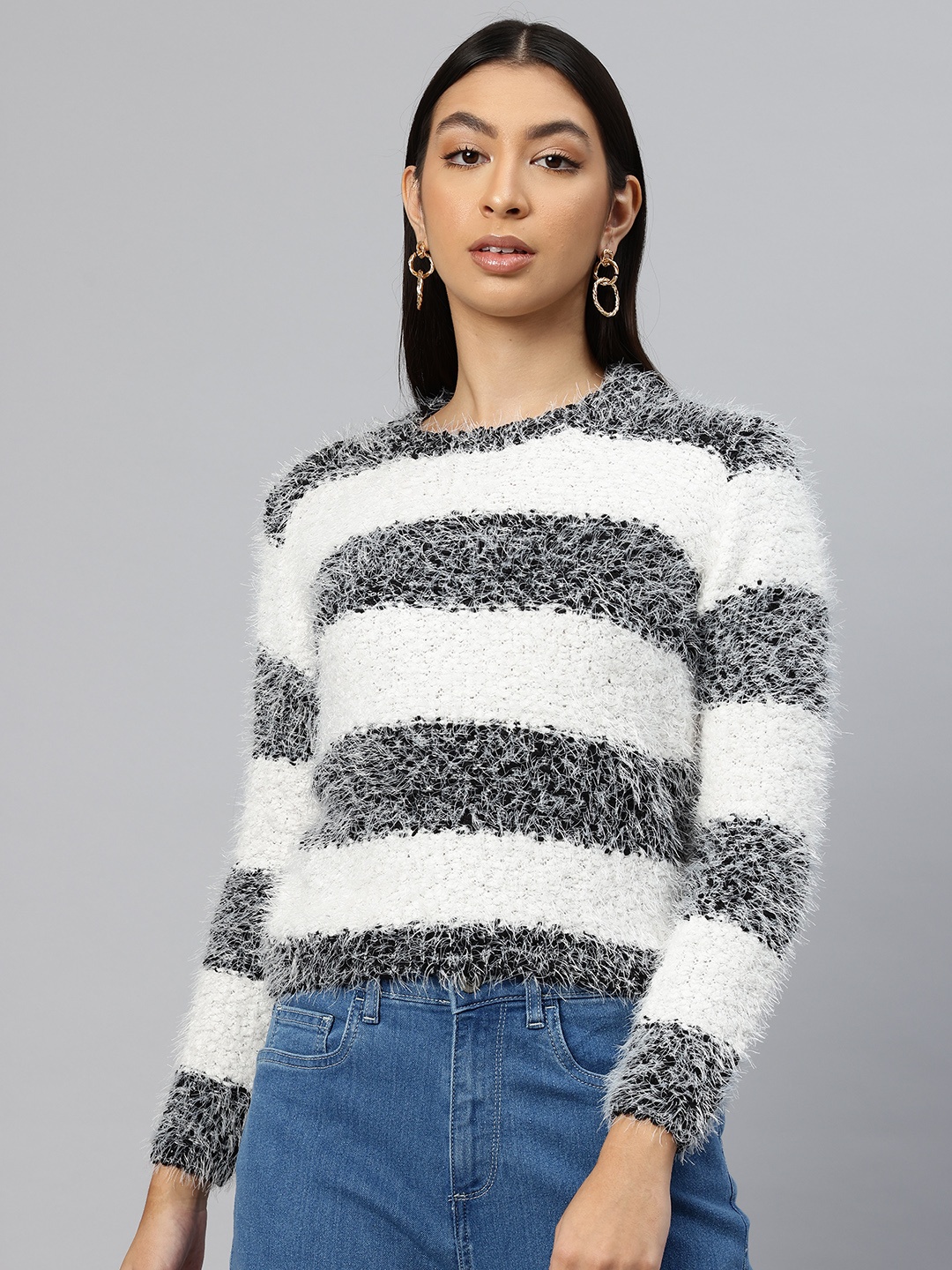 

Pierre Carlo Boucle Pullover, Black