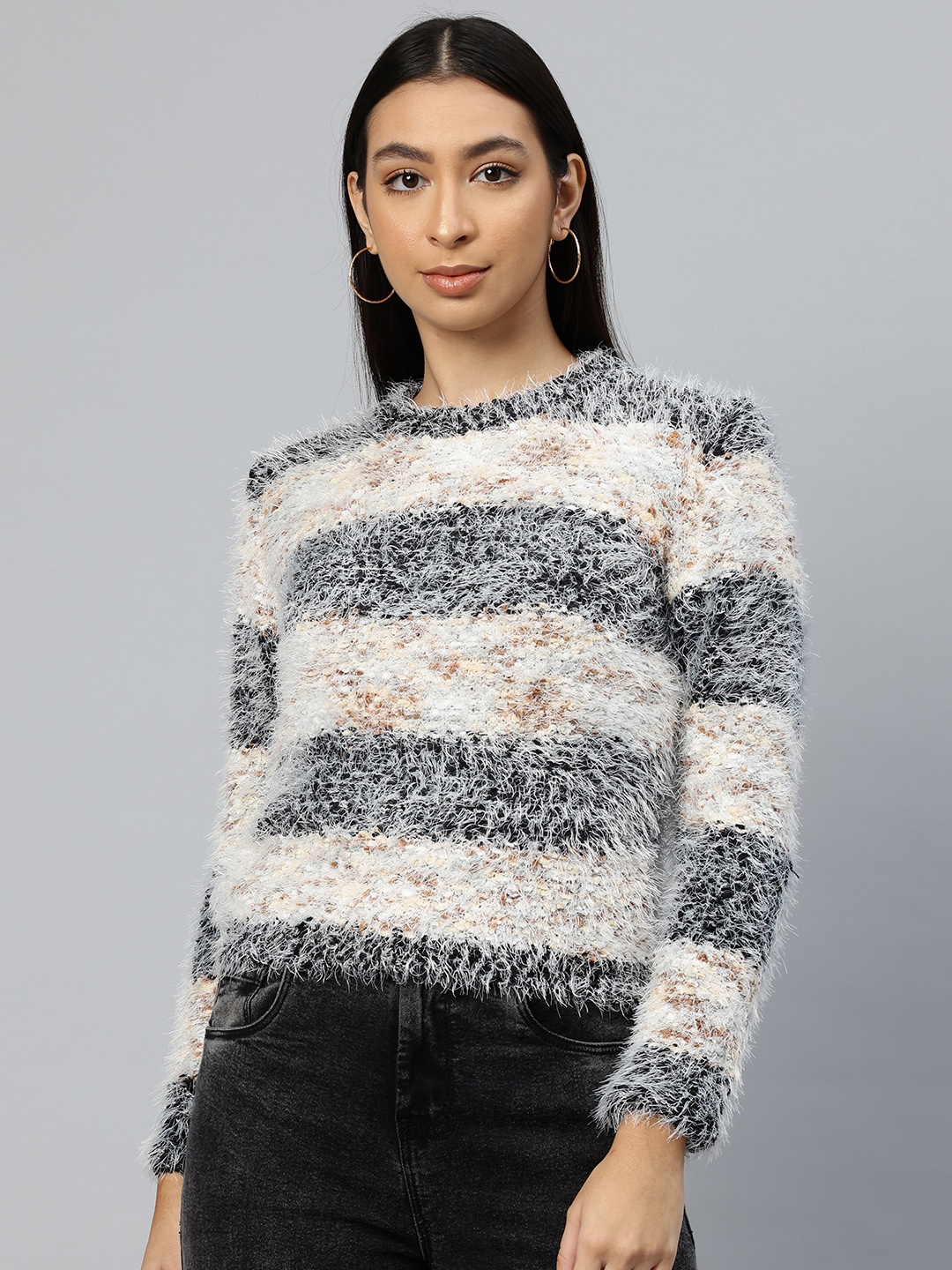 

Pierre Carlo Boucle Pullover, Black