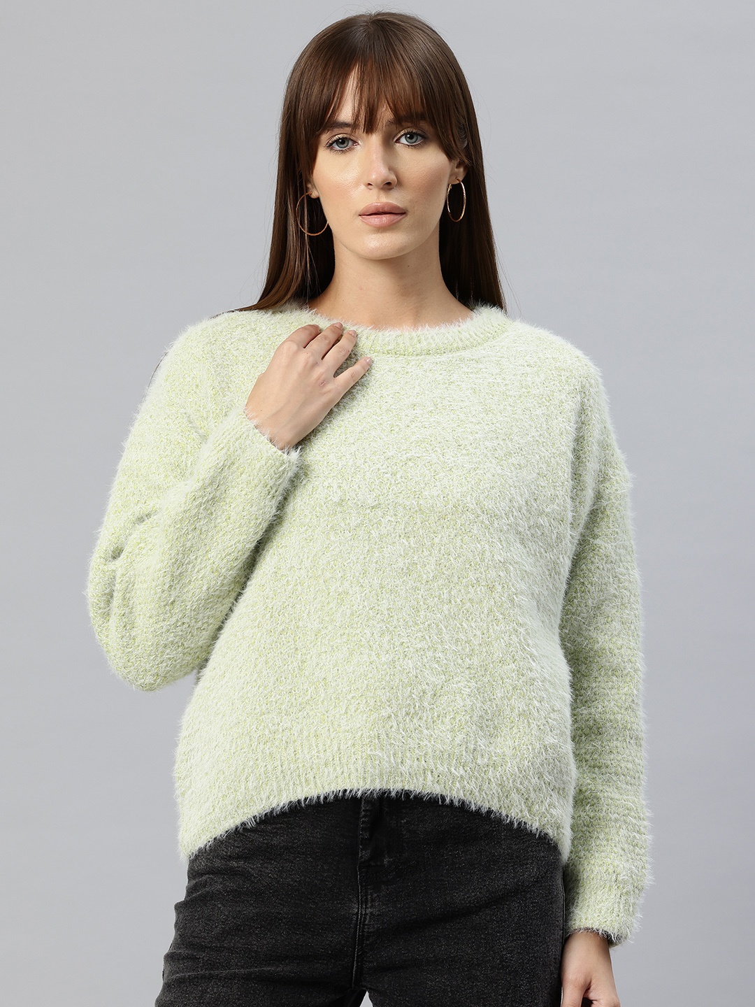 

Pierre Carlo Boucle Pullover, Green