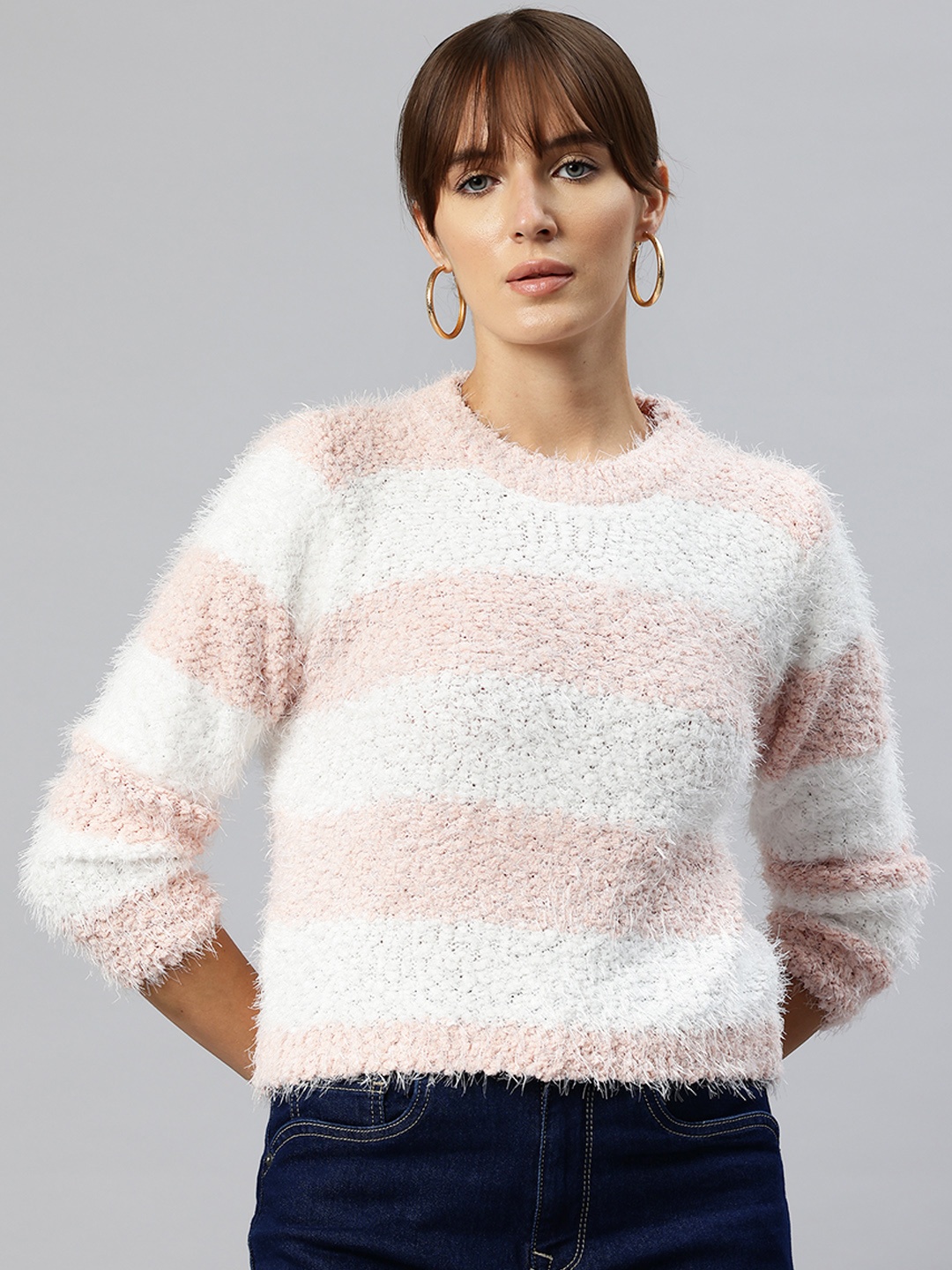 

Pierre Carlo Women's Sweater, Peach