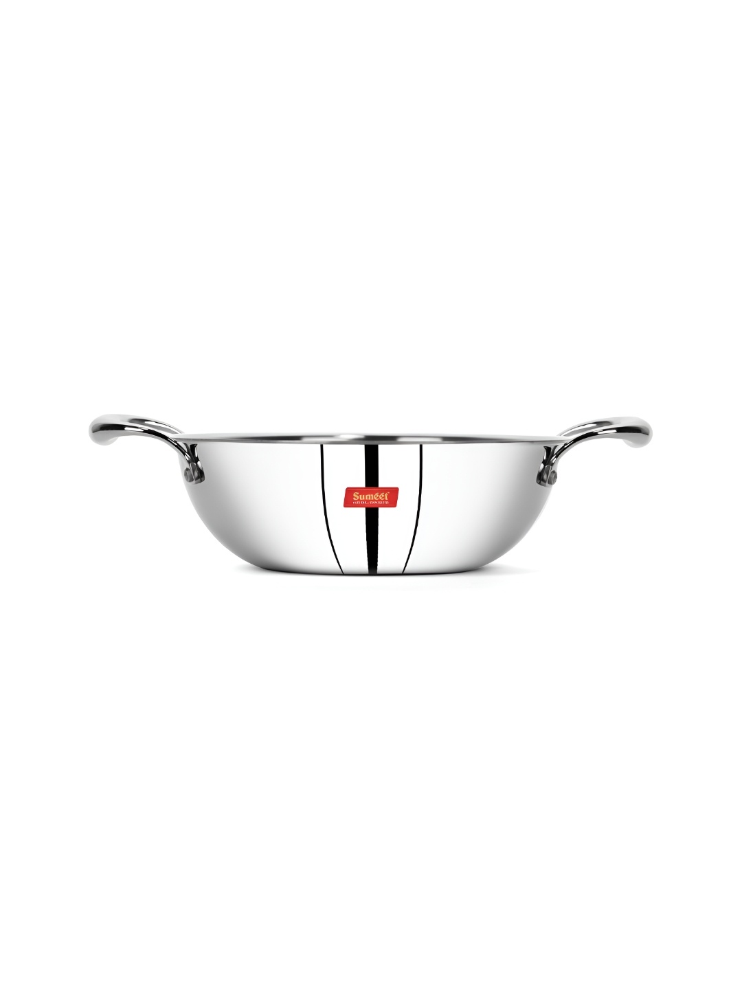 

Sumeet Stainless Steel Dishwasher and Microwave Safe Kadhai or Wok
