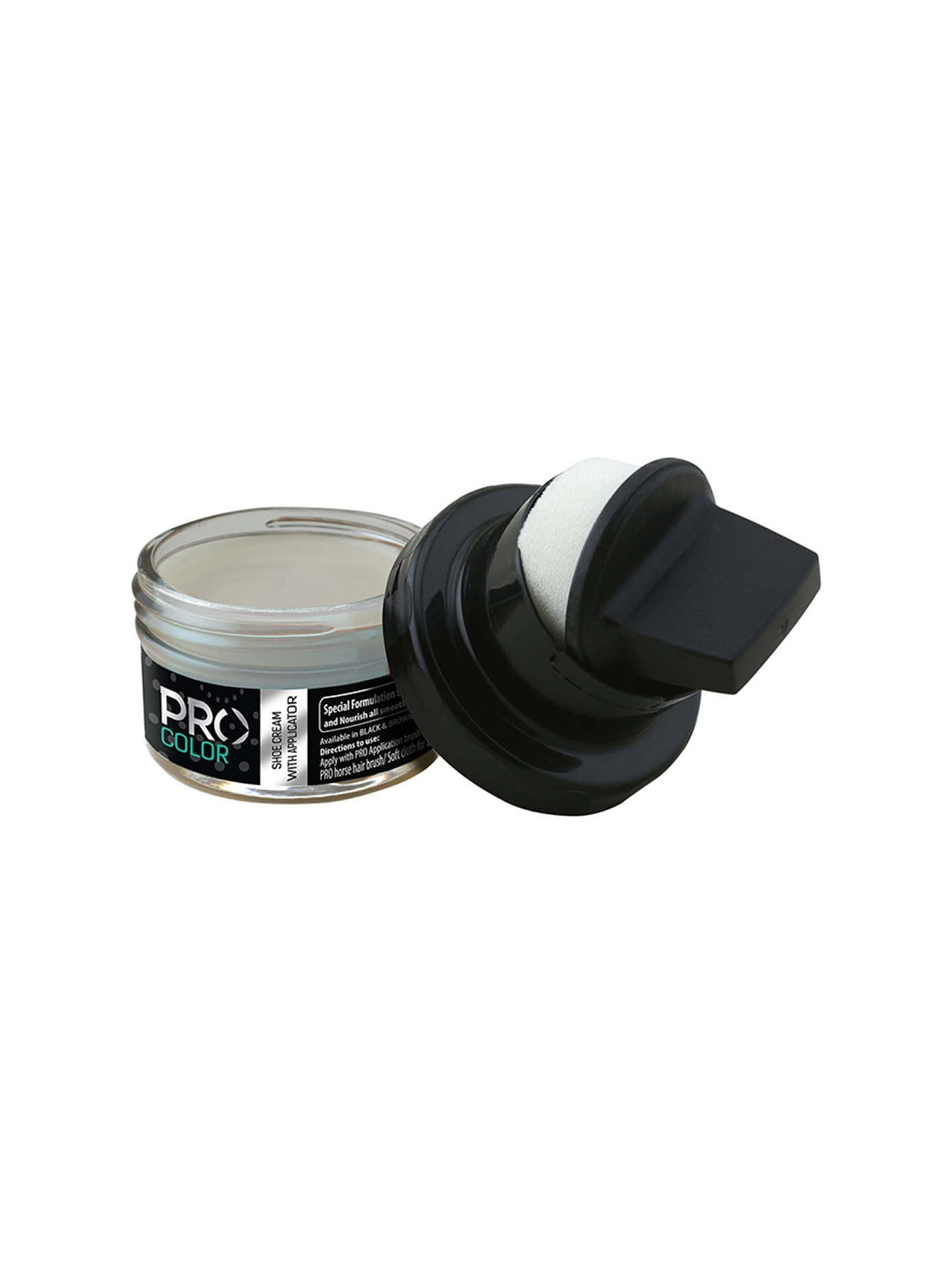 

PRO Shoe Cream Neutral Polish With Applicator -50 ml, Off white