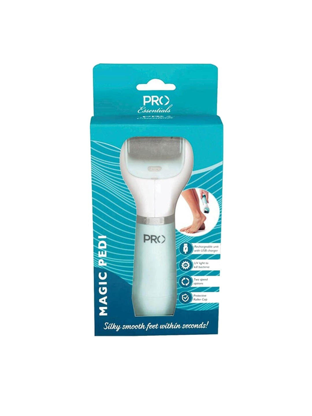 

PRO Magic Pedi Electronic Foot Filer, Green