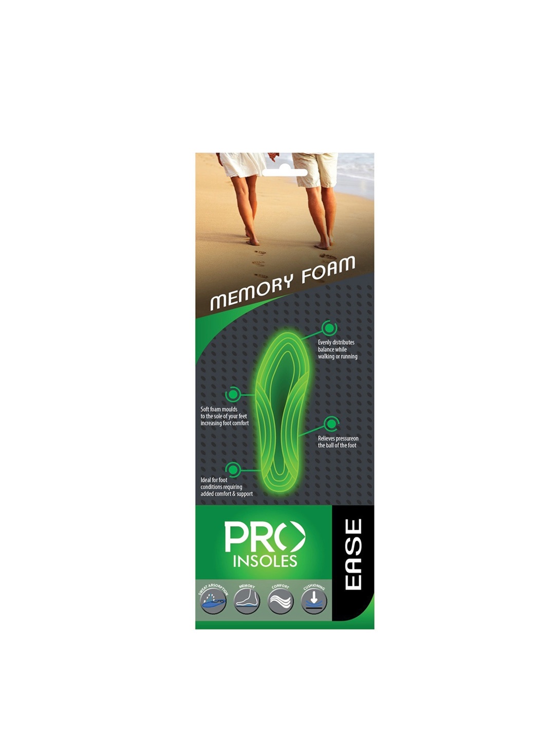 

PRO Ease Memory Foam Insole, Beige